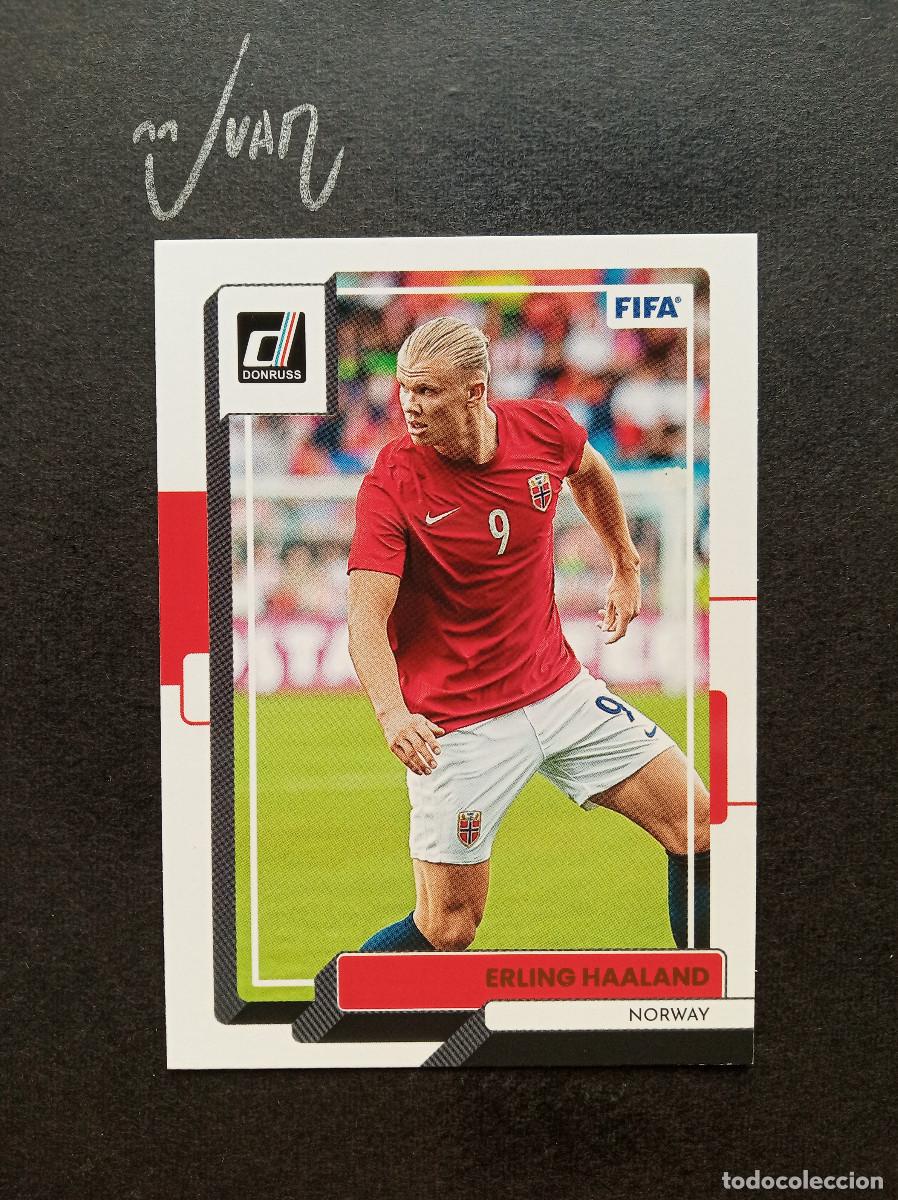 Cromos de f&uacute;tbol: N&ordm; 84 HAALAND NORUEGA MANCHESTER CITY MUNDIAL 2026 ⚽ PANINI &reg; DONRUSS FIFA 2022 2023 22 23 NUEVO