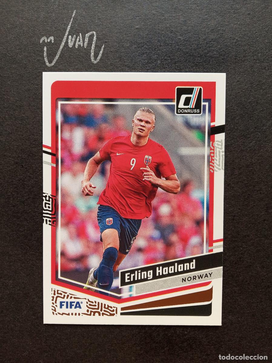 Cromos de f&uacute;tbol: N&ordm; 41 HAALAND NORUEGA MANCHESTER CITY MUNDIAL 2026 ⚽ PANINI &reg; DONRUSS FIFA 2023 2024 23 24 NUEVO