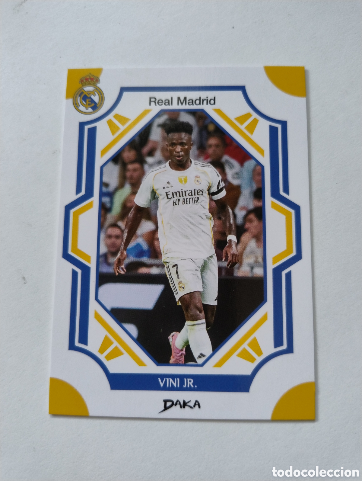 Cromos de Futebol: RM 2B - Vini Jr Vinicius - Real Madrid - Daka 2025 - 2026
