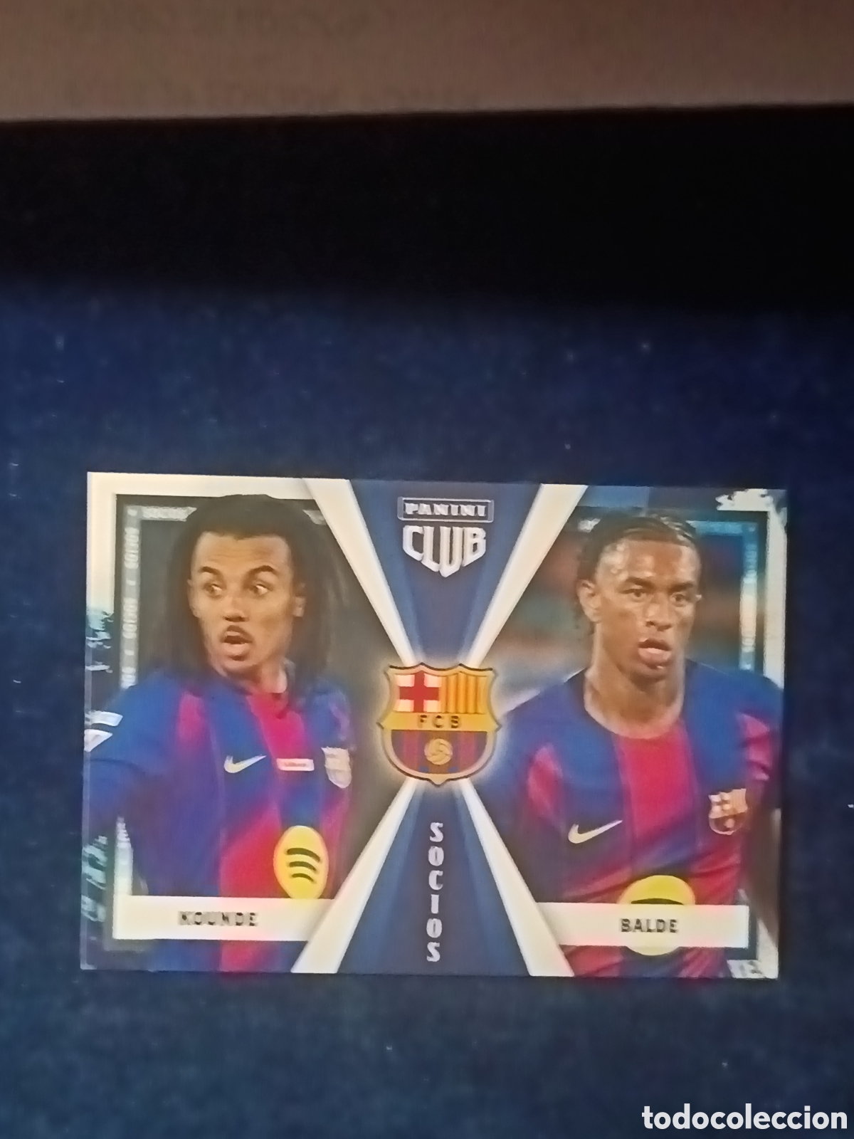 Cromos de f&uacute;tbol: Panini club 2025/2026 47 Kounde/ Balde