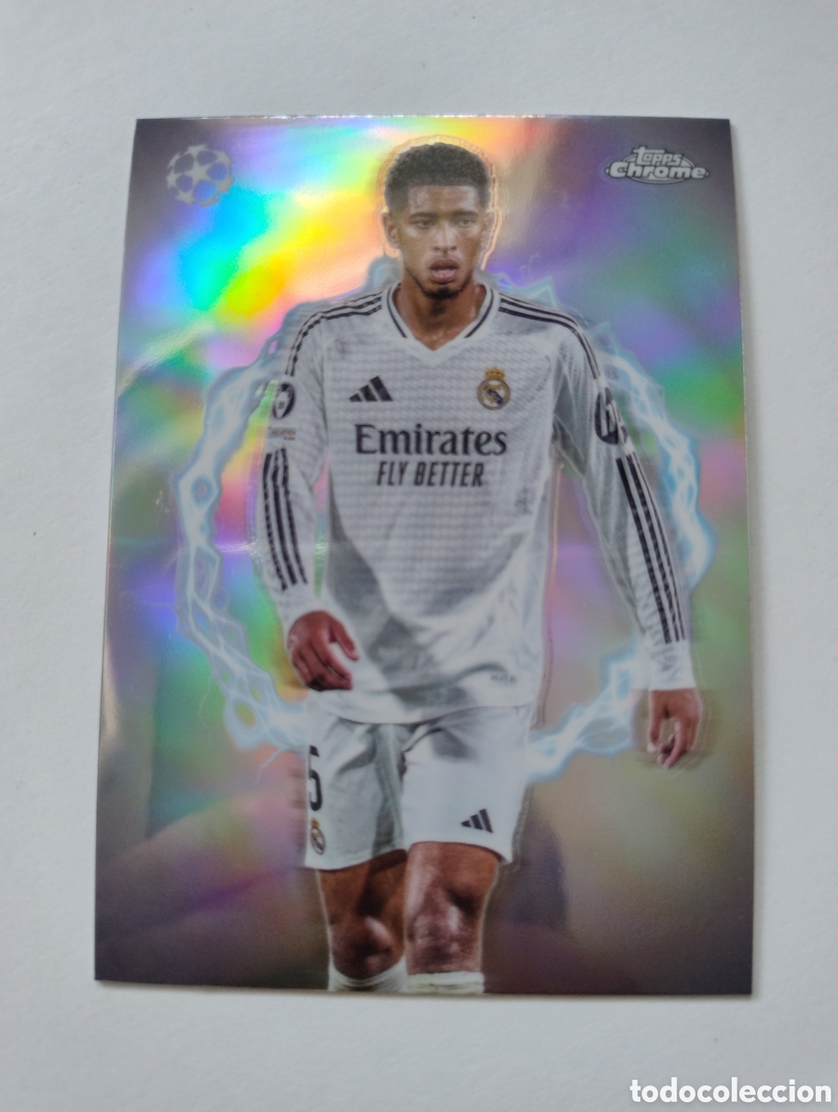 Cromos de f&uacute;tbol: CP 18 - Bellingham - Real Madrid - Topps Chrome 2025 Circle of Power