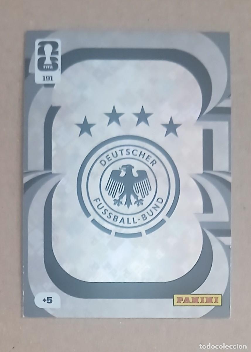Cromos de f&uacute;tbol: CROMO n&ordm; 191 ESCUDO ALEMANIA ADRENALYN XL FIFA WORLD CUP 2026 DE PANINI. Nuevo.