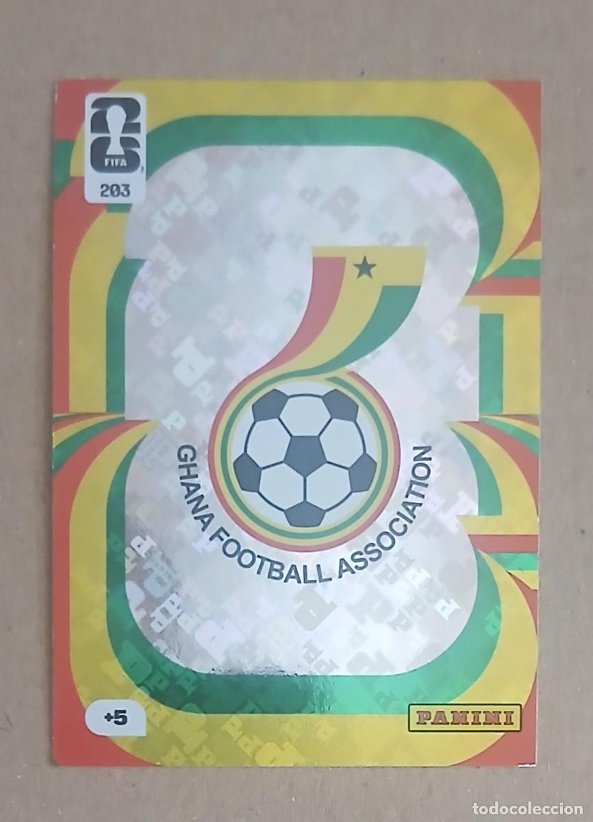 Cromos de f&uacute;tbol: CROMO n&ordm; 203 ESCUDO GHANA ADRENALYN XL FIFA WORLD CUP 2026 DE PANINI. Nuevo.