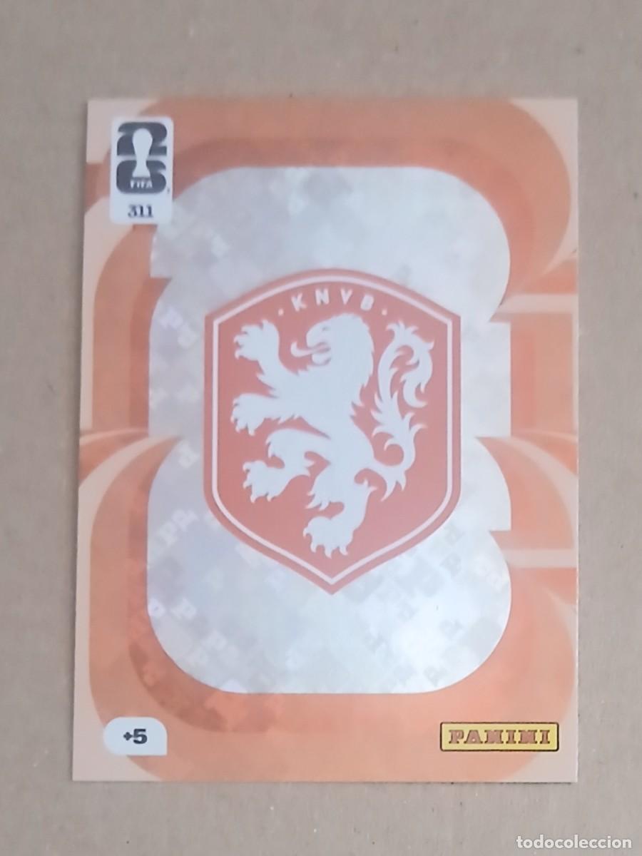 Fu&szlig;ball-Sticker: CROMO n&ordm; 311 ESCUDO HOLANDA ADRENALYN XL FIFA WORLD CUP 2026 DE PANINI. Nuevo.