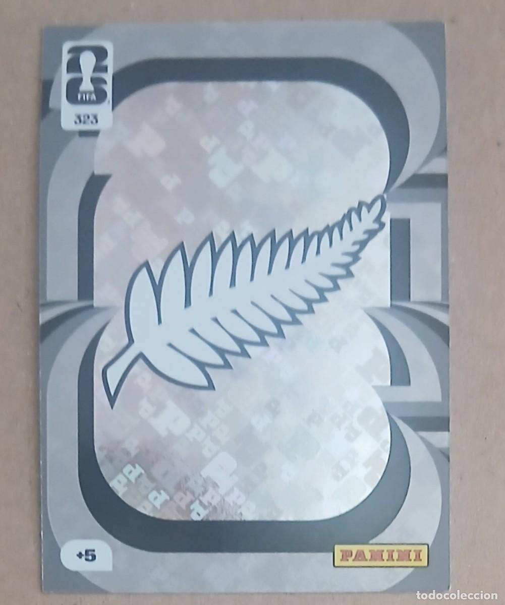 Fu&szlig;ball-Sticker: CROMO n&ordm; 323 ESCUDO NUEVA ZELANDA ADRENALYN XL FIFA WORLD CUP 2026 DE PANINI. Nuevo.