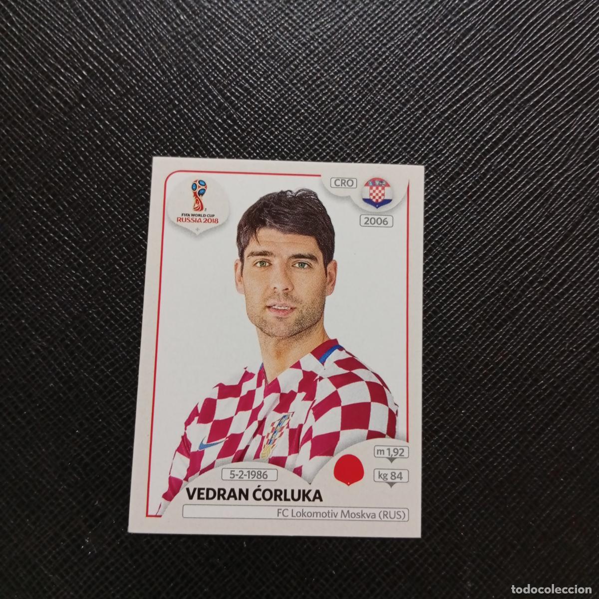 Fu&szlig;ball-Sticker: 320 CORLUKA CROACIA PANINI MUNDIAL RUSIA 2018 CROMO FUTBOL 18 - SIN PEGAR - CJ2 ..
