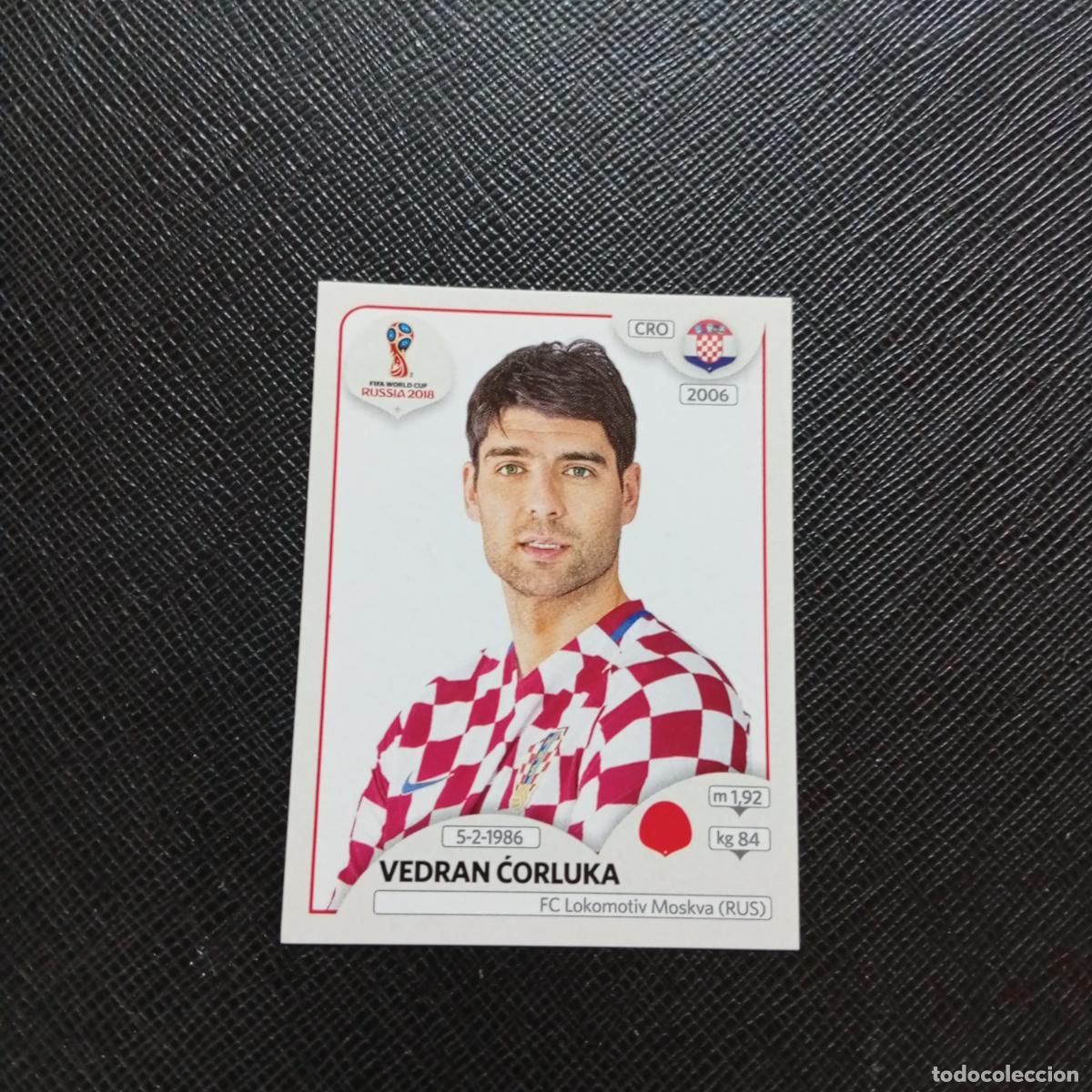 Fu&szlig;ball-Sticker: 320 CORLUKA CROACIA PANINI MUNDIAL RUSIA 2018 CROMO FUTBOL 18 - SIN PEGAR - CJ2 .