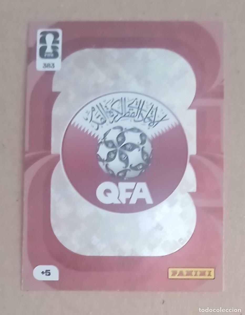 Football Stickers: CROMO n&ordm; 383 ESCUDO QATAR ADRENALYN XL FIFA WORLD CUP 2026 DE PANINI. Nuevo.