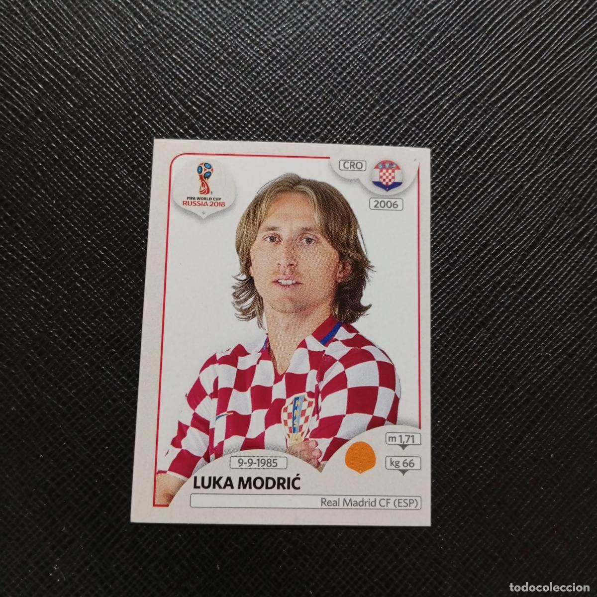 Football Stickers: 322 MODRIC CROACIA PANINI MUNDIAL RUSIA 2018 CROMO FUTBOL 18 - SIN PEGAR - A26 PG38