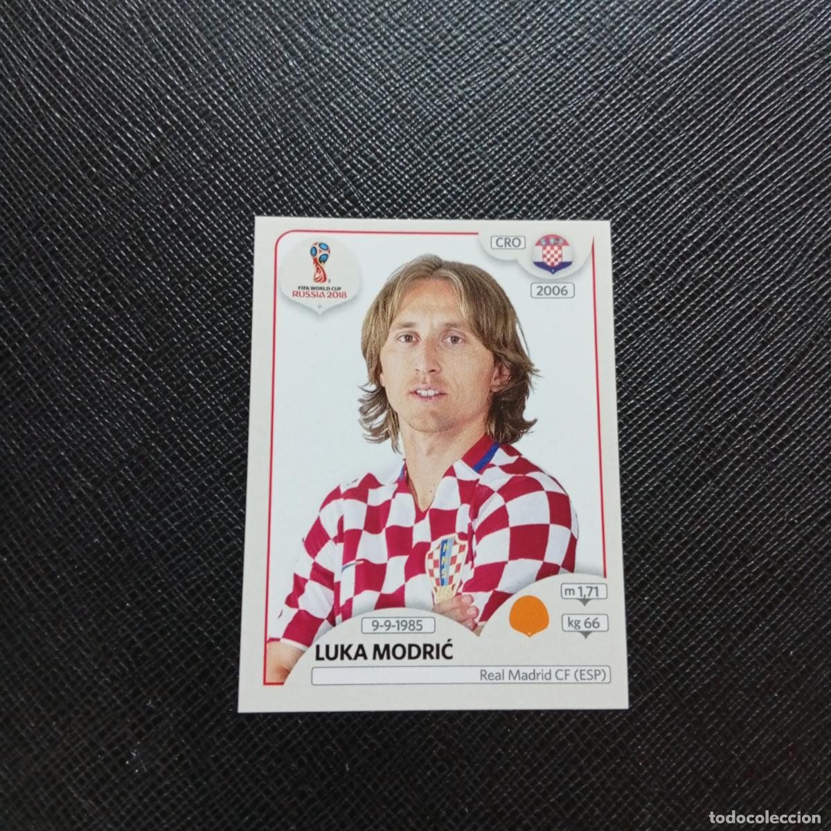 Football Stickers: 322 MODRIC CROACIA PANINI MUNDIAL RUSIA 2018 CROMO FUTBOL 18 - SIN PEGAR - A26 PG42