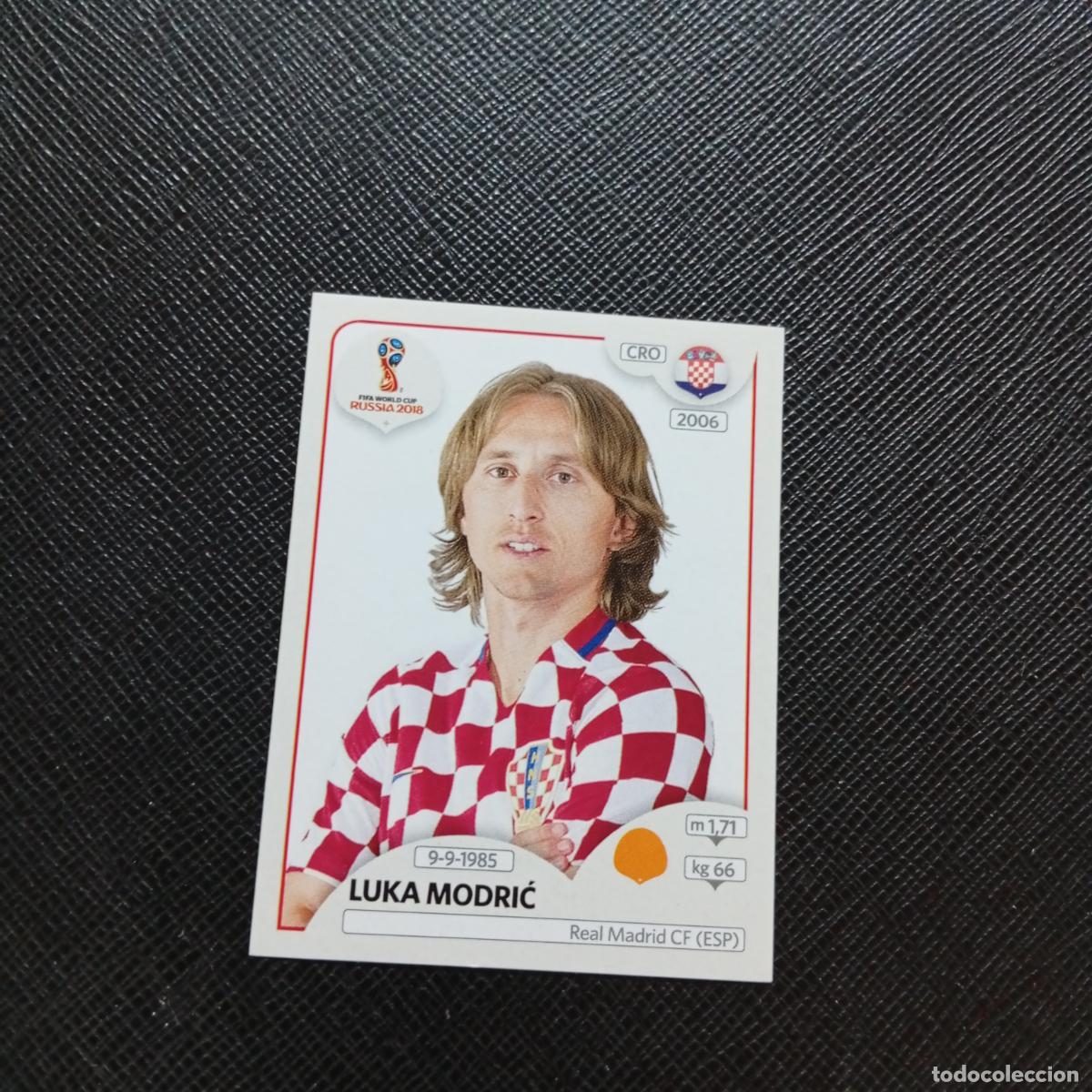 Football Stickers: 322 MODRIC CROACIA PANINI MUNDIAL RUSIA 2018 CROMO FUTBOL 18 - SIN PEGAR - A26 PG43