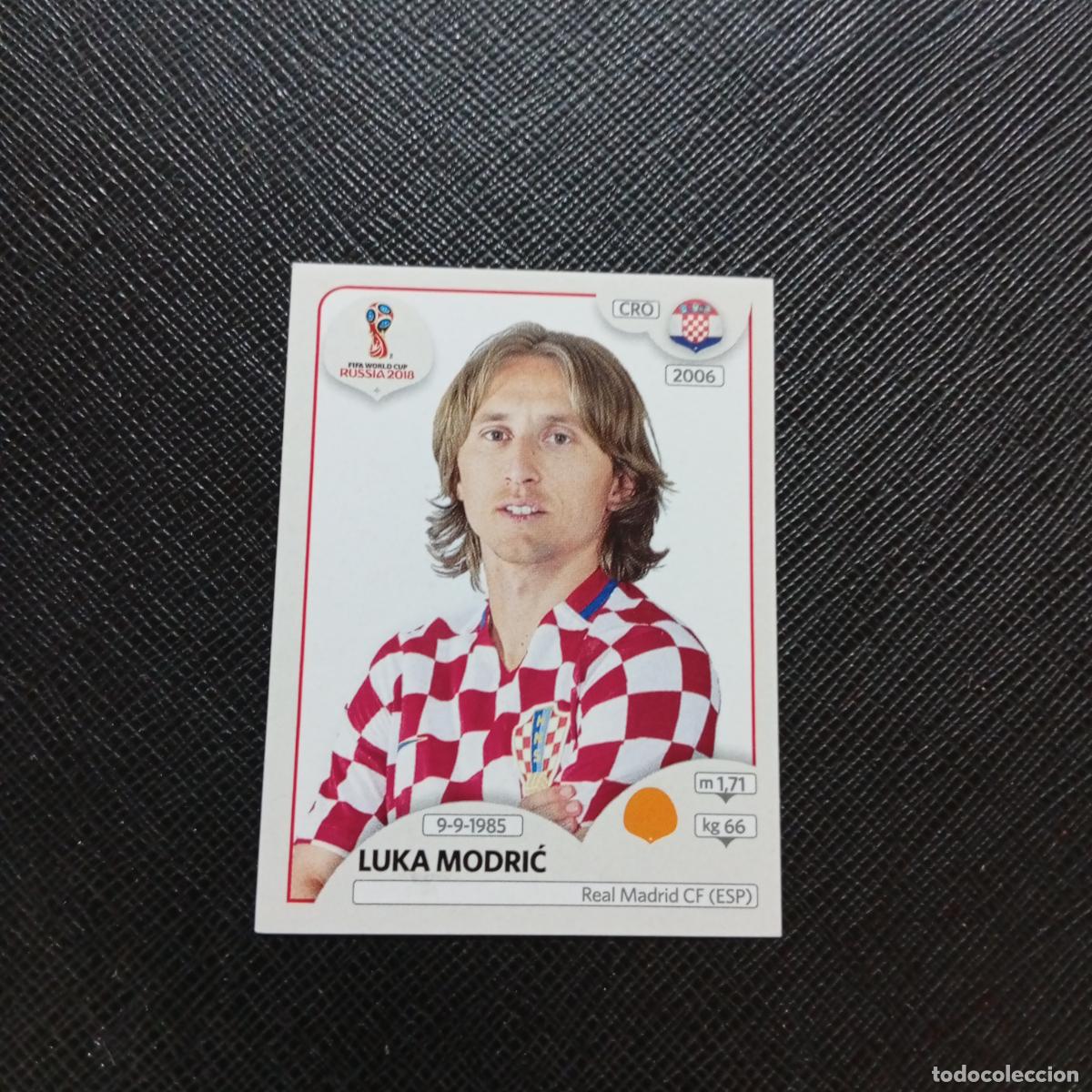 Football Stickers: 322 MODRIC CROACIA PANINI MUNDIAL RUSIA 2018 CROMO FUTBOL 18 - SIN PEGAR - A26 PG43 B