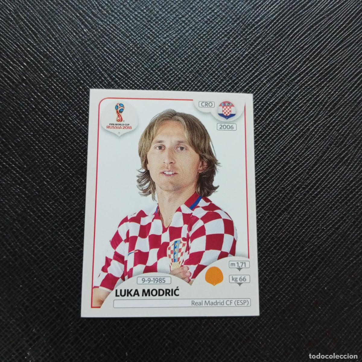 Football Stickers: 322 MODRIC CROACIA PANINI MUNDIAL RUSIA 2018 CROMO FUTBOL 18 - SIN PEGAR - A26 PG44 B