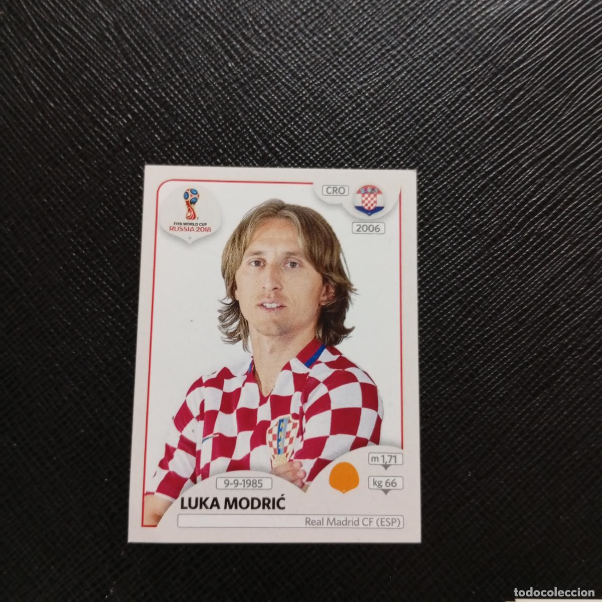 Football Stickers: 322 MODRIC CROACIA PANINI MUNDIAL RUSIA 2018 CROMO FUTBOL 18 - SIN PEGAR - A26 PG46
