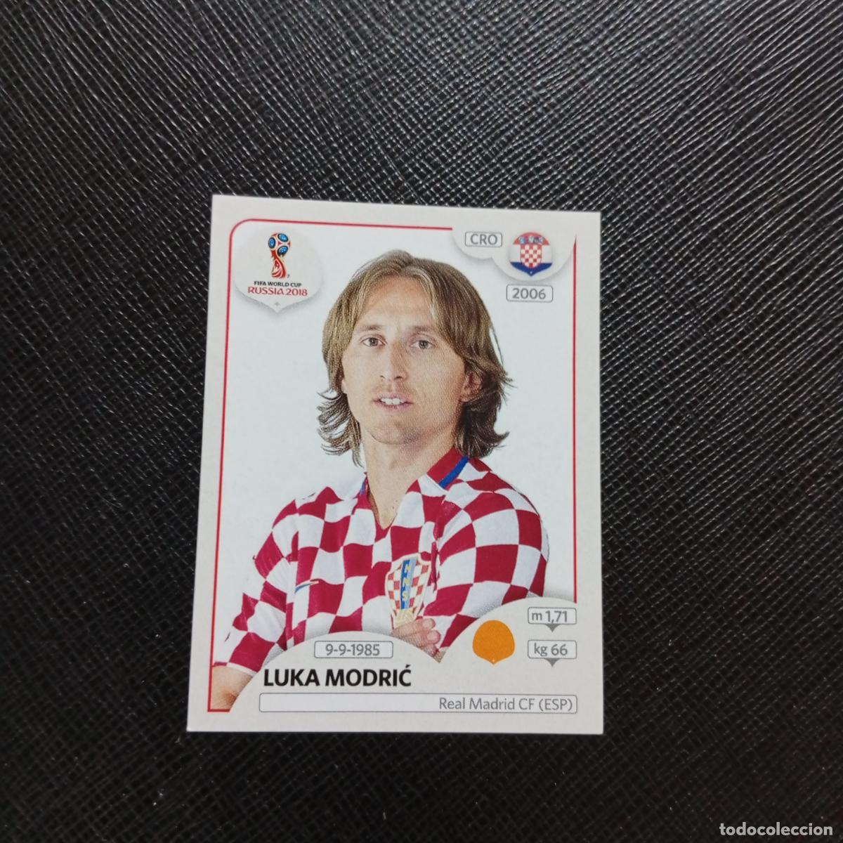 Football Stickers: 322 MODRIC CROACIA PANINI MUNDIAL RUSIA 2018 CROMO FUTBOL 18 - SIN PEGAR - A26 PG48