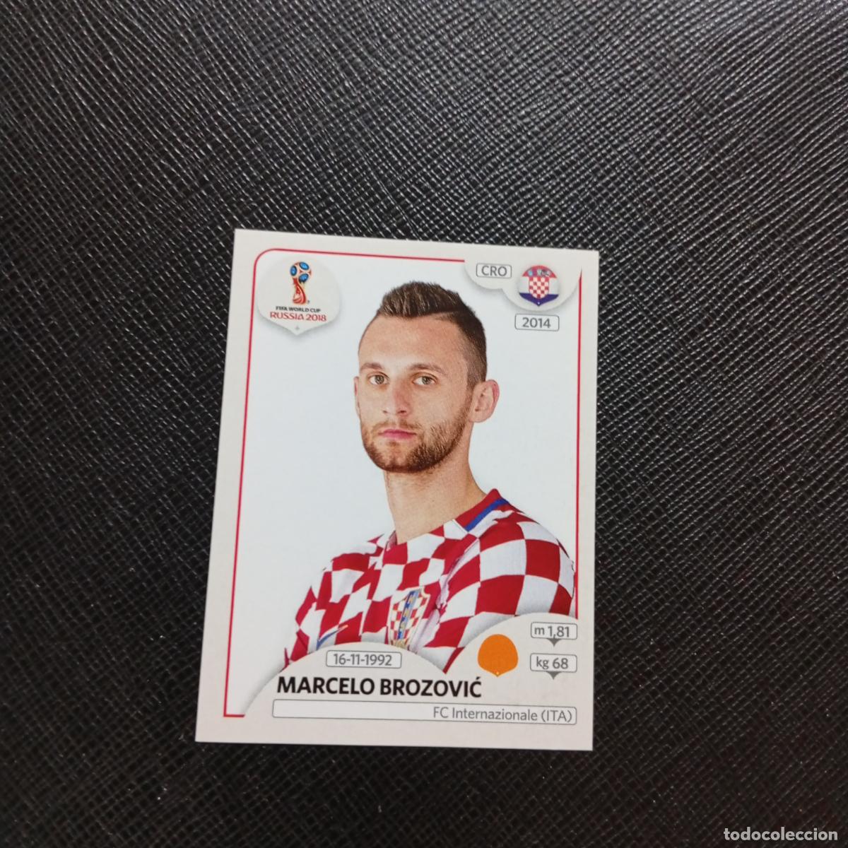Football Stickers: 323 BROZOVIC CROACIA PANINI MUNDIAL RUSIA 2018 CROMO FUTBOL 18 - SIN PEGAR - CJ2