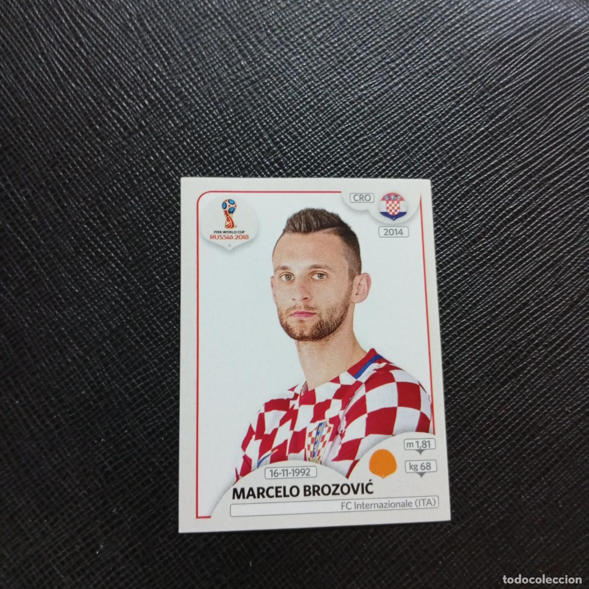 Football Stickers: 323 BROZOVIC CROACIA PANINI MUNDIAL RUSIA 2018 CROMO FUTBOL 18 - SIN PEGAR - CJ2