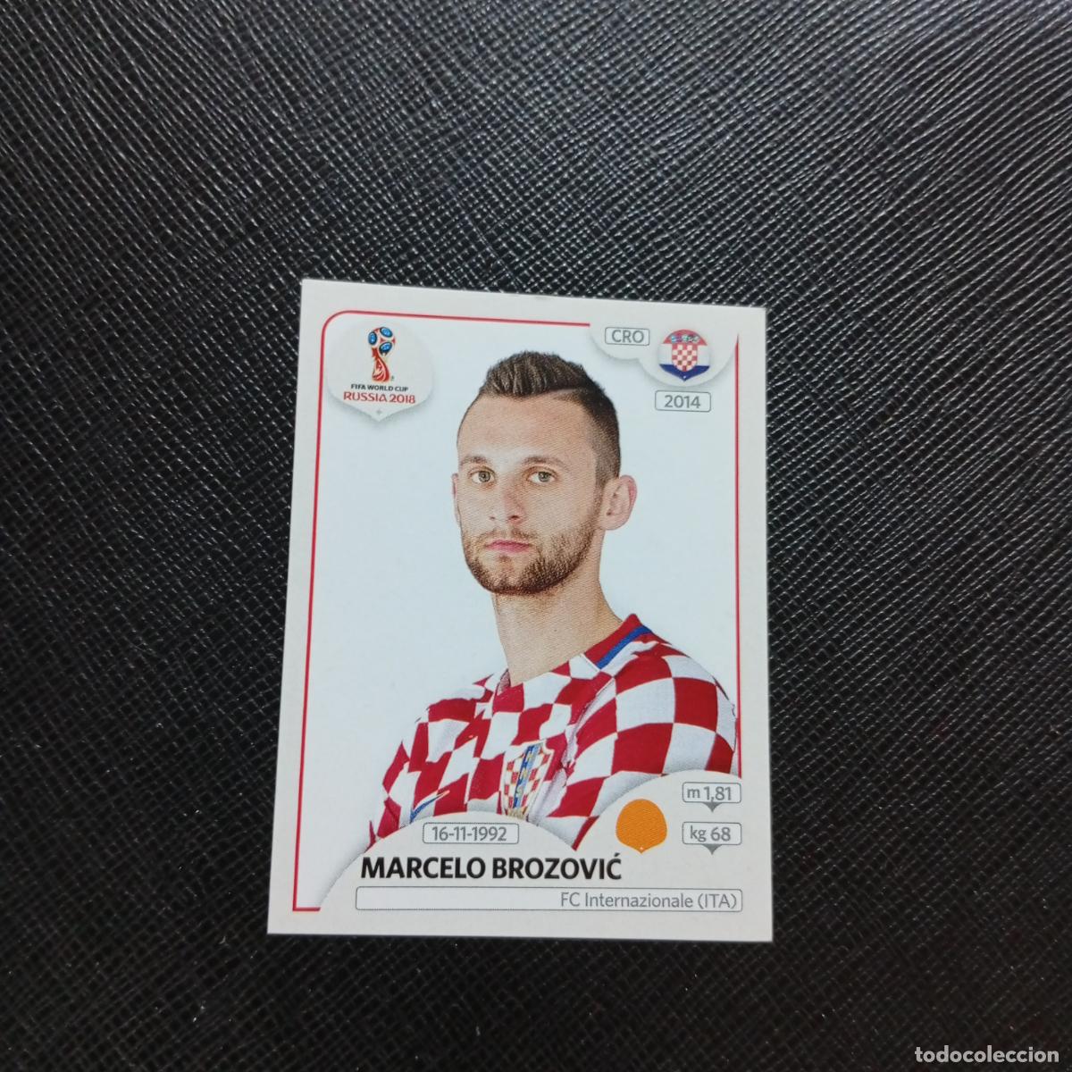 Football Stickers: 323 BROZOVIC CROACIA PANINI MUNDIAL RUSIA 2018 CROMO FUTBOL 18 - SIN PEGAR - CJ2 ..