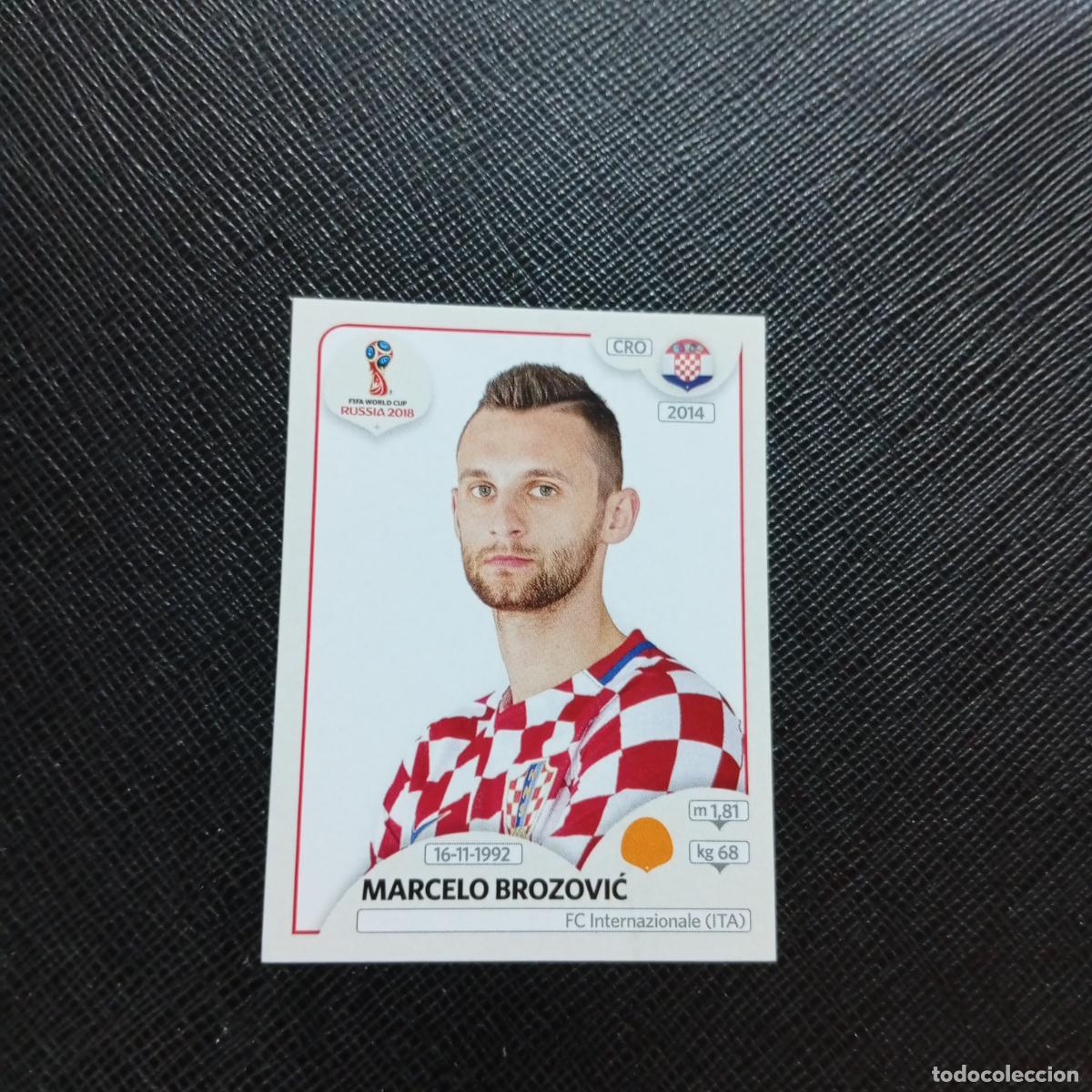 Fu&szlig;ball-Sticker: 323 BROZOVIC CROACIA PANINI MUNDIAL RUSIA 2018 CROMO FUTBOL 18 - SIN PEGAR - CJ2 ....