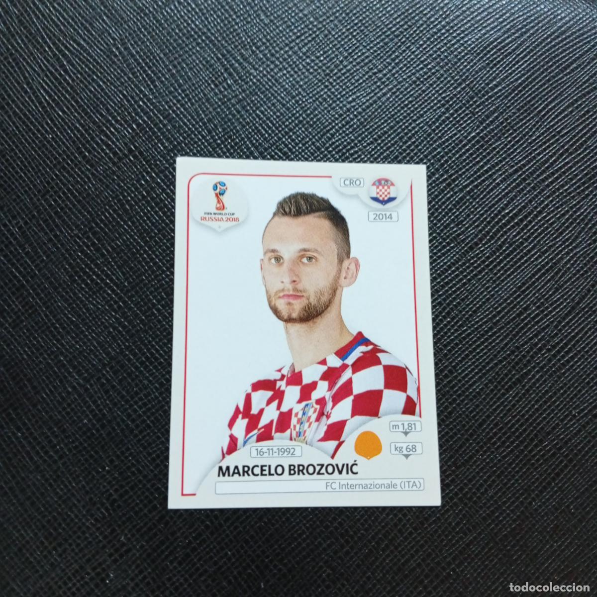 Fu&szlig;ball-Sticker: 323 BROZOVIC CROACIA PANINI MUNDIAL RUSIA 2018 CROMO FUTBOL 18 - SIN PEGAR - CJ2 ....