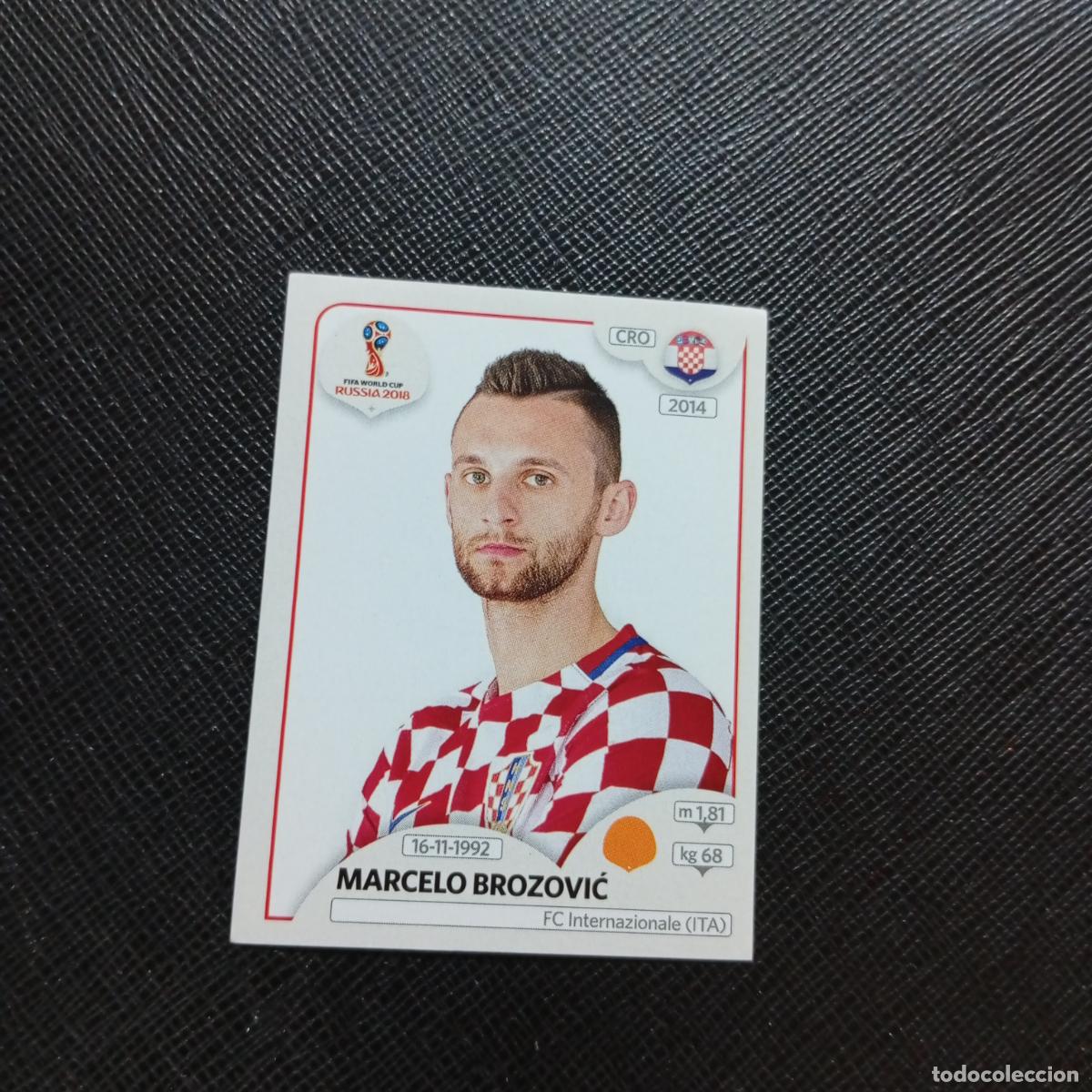 Fu&szlig;ball-Sticker: 323 BROZOVIC CROACIA PANINI MUNDIAL RUSIA 2018 CROMO FUTBOL 18 - SIN PEGAR - CJ2 .....