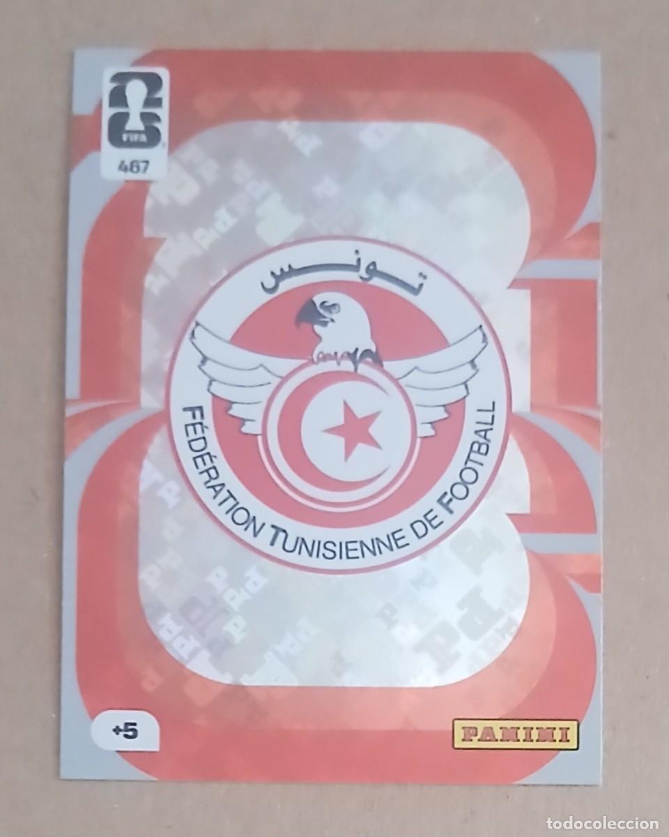 Fu&szlig;ball-Sticker: CROMO n&ordm; 467 ESCUDO T&Uacute;NEZ ADRENALYN XL FIFA WORLD CUP 2026 DE PANINI. Nuevo.