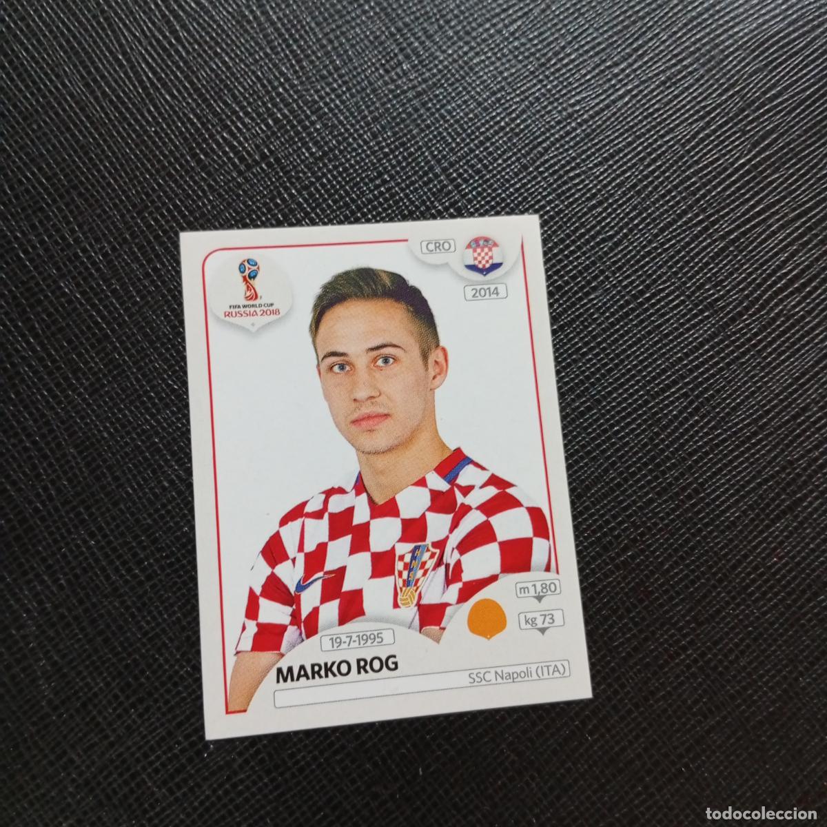 Fu&szlig;ball-Sticker: 324 MARKO ROG CROACIA PANINI MUNDIAL RUSIA 2018 CROMO FUTBOL 18 - SIN PEGAR - CJ2
