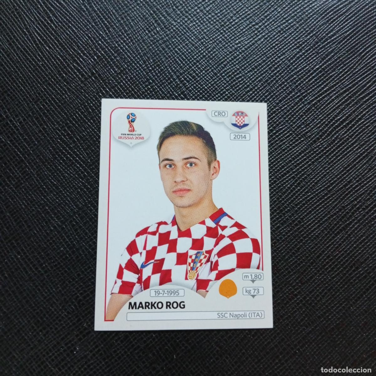 Fu&szlig;ball-Sticker: 324 MARKO ROG CROACIA PANINI MUNDIAL RUSIA 2018 CROMO FUTBOL 18 - SIN PEGAR - CJ2