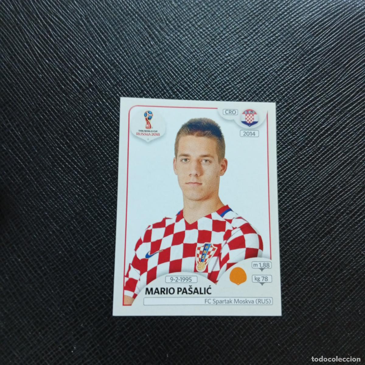 Cromos de f&uacute;tbol: 325 MARIO PASALIC CROACIA PANINI MUNDIAL RUSIA 2018 CROMO FUTBOL 18 - SIN PEGAR - CJ2 ..