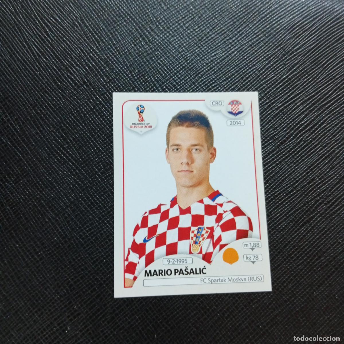 Cromos de f&uacute;tbol: 325 MARIO PASALIC CROACIA PANINI MUNDIAL RUSIA 2018 CROMO FUTBOL 18 - SIN PEGAR - CJ2 ....