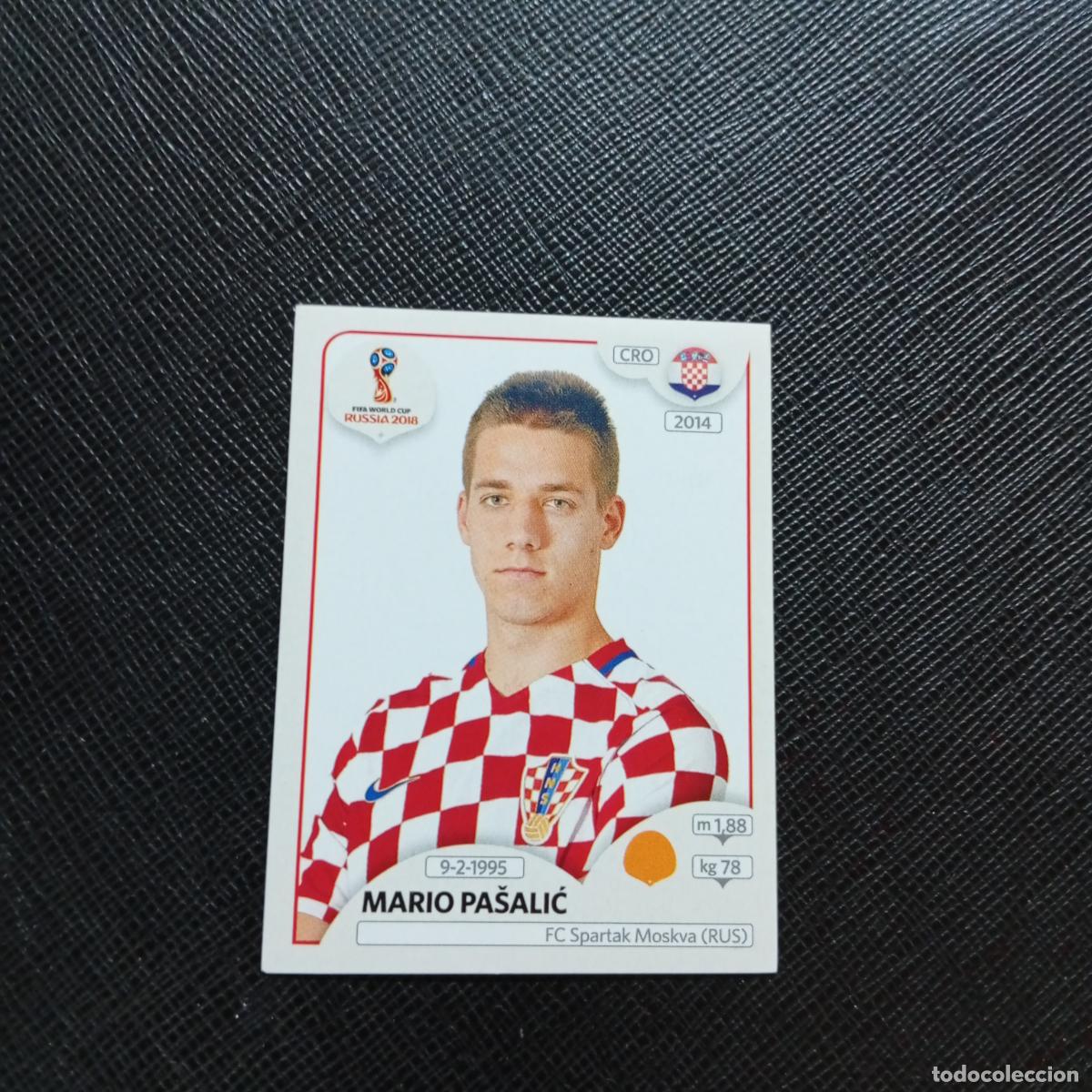 Cromos de f&uacute;tbol: 325 MARIO PASALIC CROACIA PANINI MUNDIAL RUSIA 2018 CROMO FUTBOL 18 - SIN PEGAR - CJ2 ....