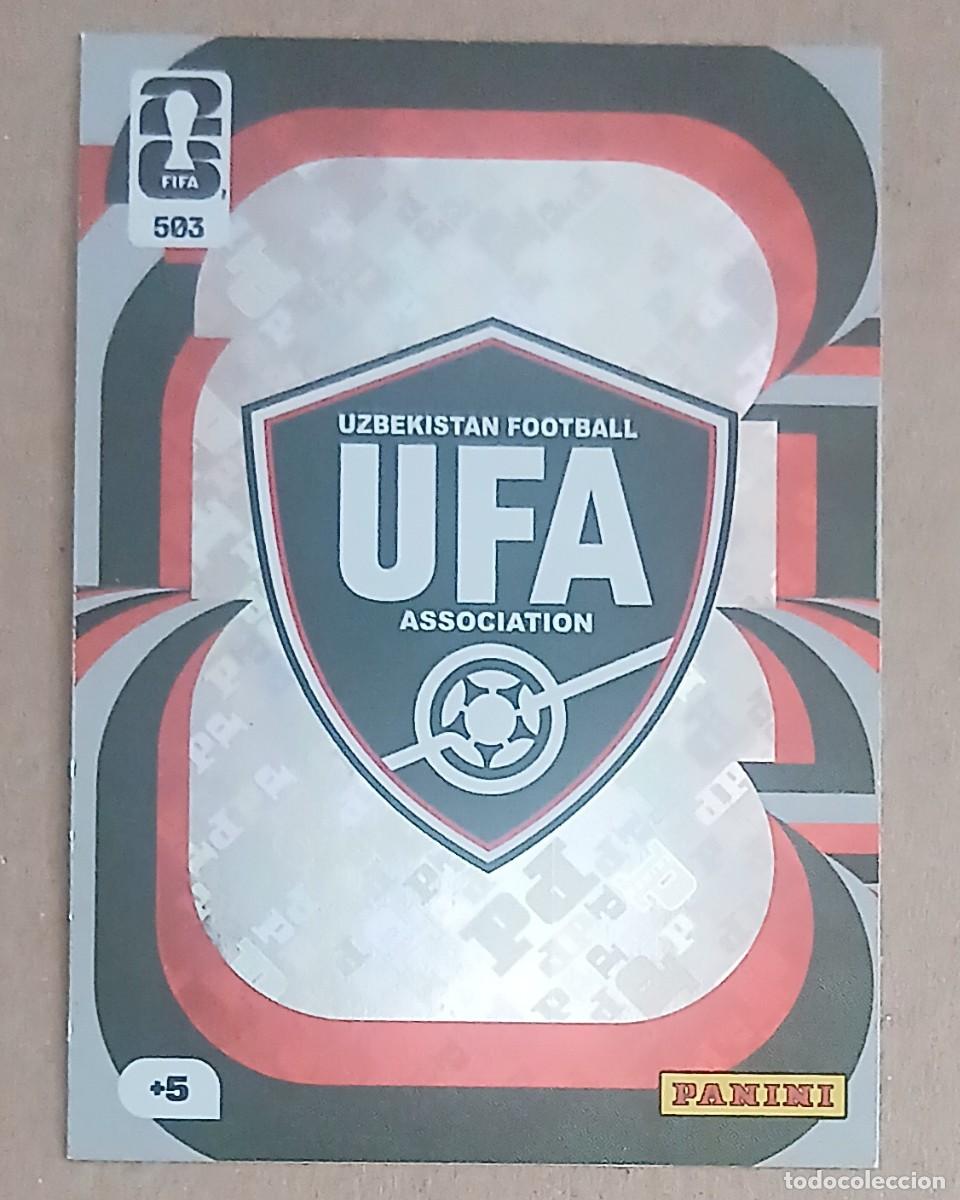 Cromos de f&uacute;tbol: CROMO n&ordm; 503 ESCUDO UZBEKIST&Aacute;N ADRENALYN XL FIFA WORLD CUP 2026 DE PANINI. Nuevo.