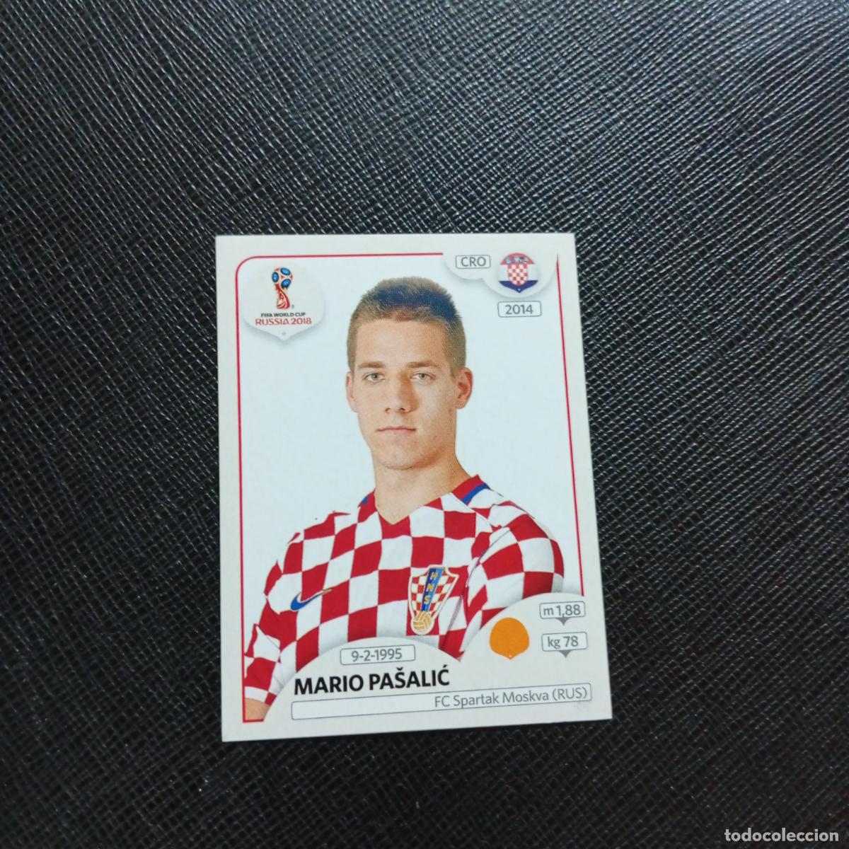 Cromos de f&uacute;tbol: 325 MARIO PASALIC CROACIA PANINI MUNDIAL RUSIA 2018 CROMO FUTBOL 18 - SIN PEGAR - CJ2 .....