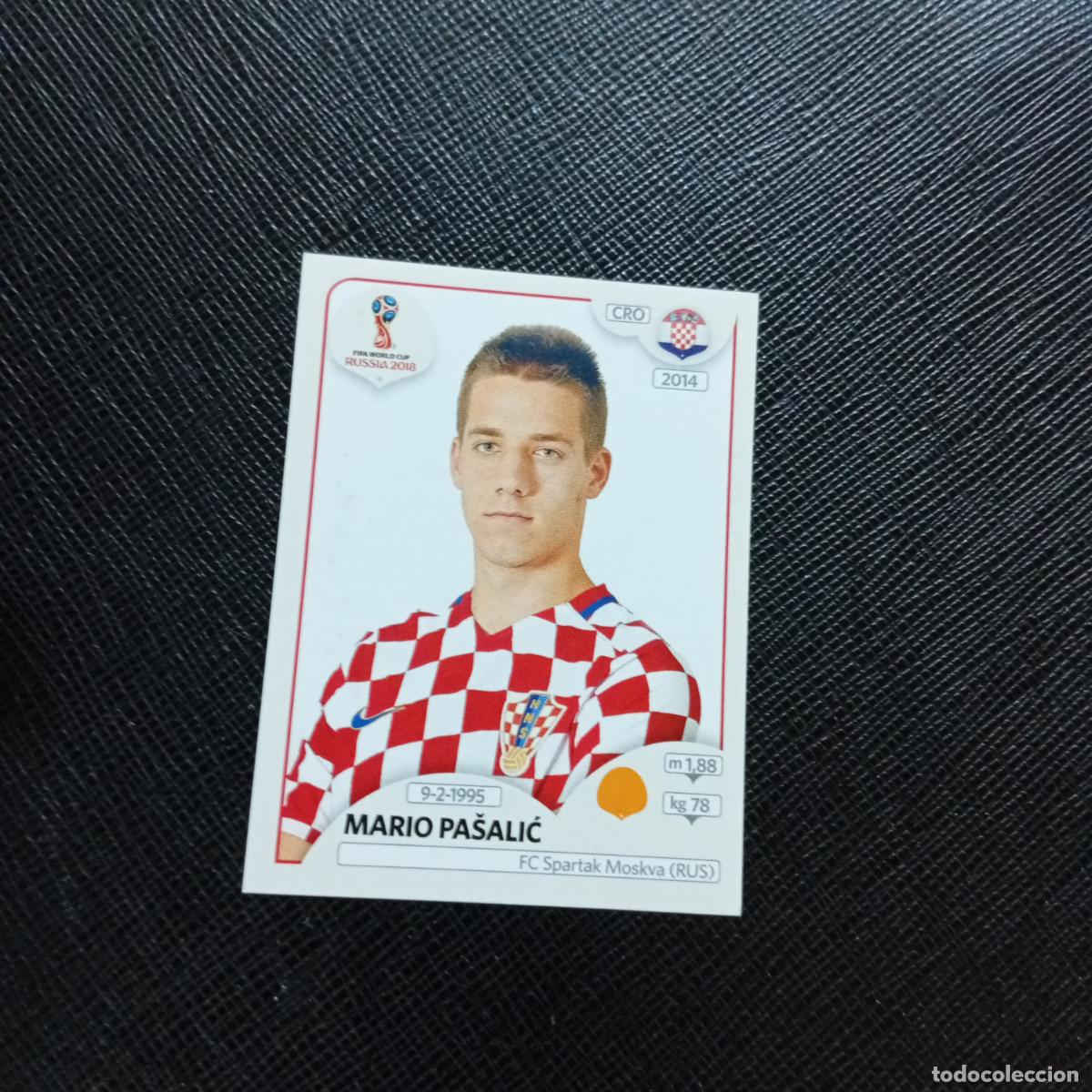 Cromos de f&uacute;tbol: 325 MARIO PASALIC CROACIA PANINI MUNDIAL RUSIA 2018 CROMO FUTBOL 18 - SIN PEGAR - CJ2 .....