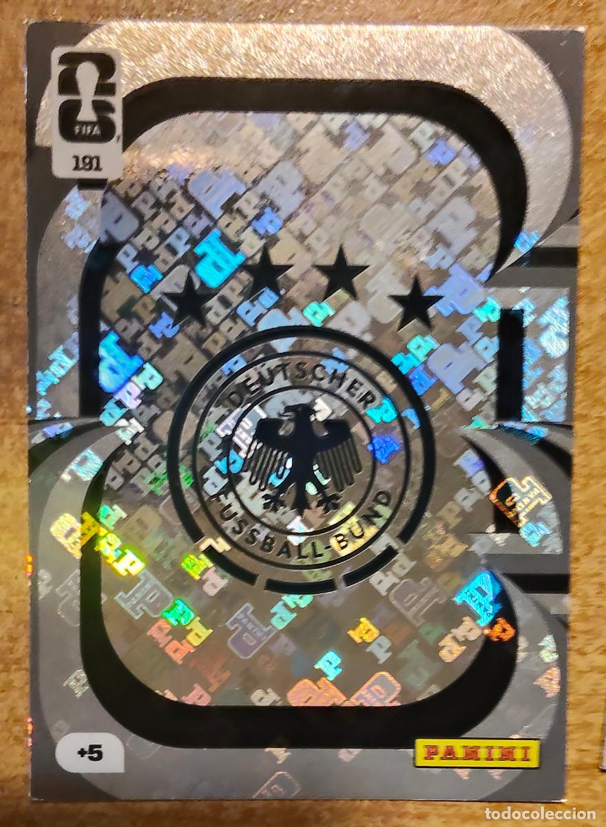 Cromos de f&uacute;tbol: CROMO CARD ADRENALYN MUNDIAL WORLD CUP 2026 HERO 191 ESCUDO ALEMANIA