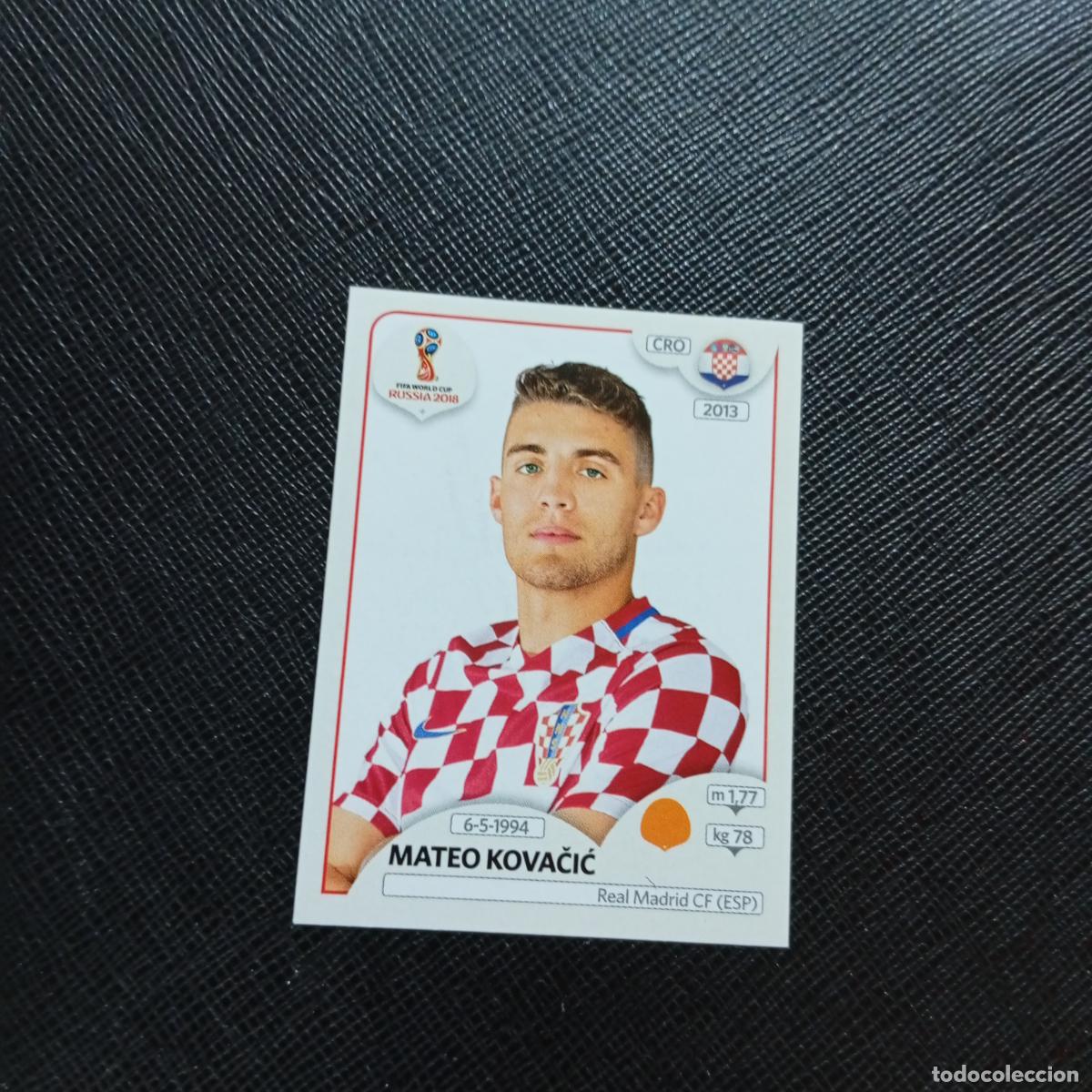 Cromos de f&uacute;tbol: 327 MATEO KOVACIC CROACIA PANINI MUNDIAL RUSIA 2018 CROMO FUTBOL 18 - SIN PEGAR - CJ2