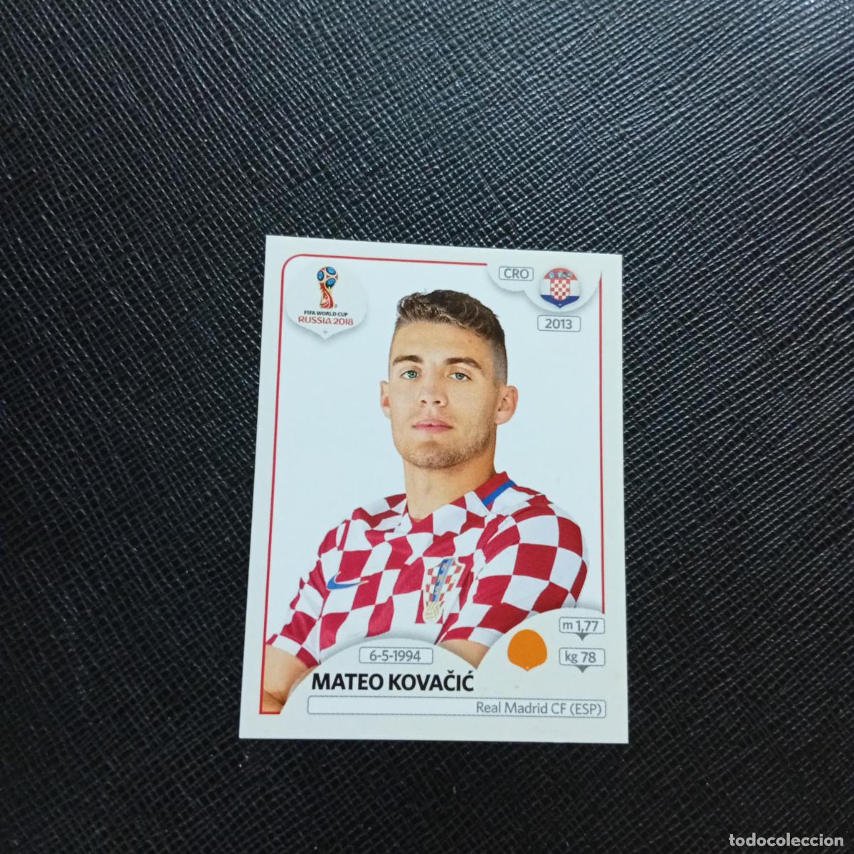 Cromos de f&uacute;tbol: 327 MATEO KOVACIC CROACIA PANINI MUNDIAL RUSIA 2018 CROMO FUTBOL 18 - SIN PEGAR - CJ2 .