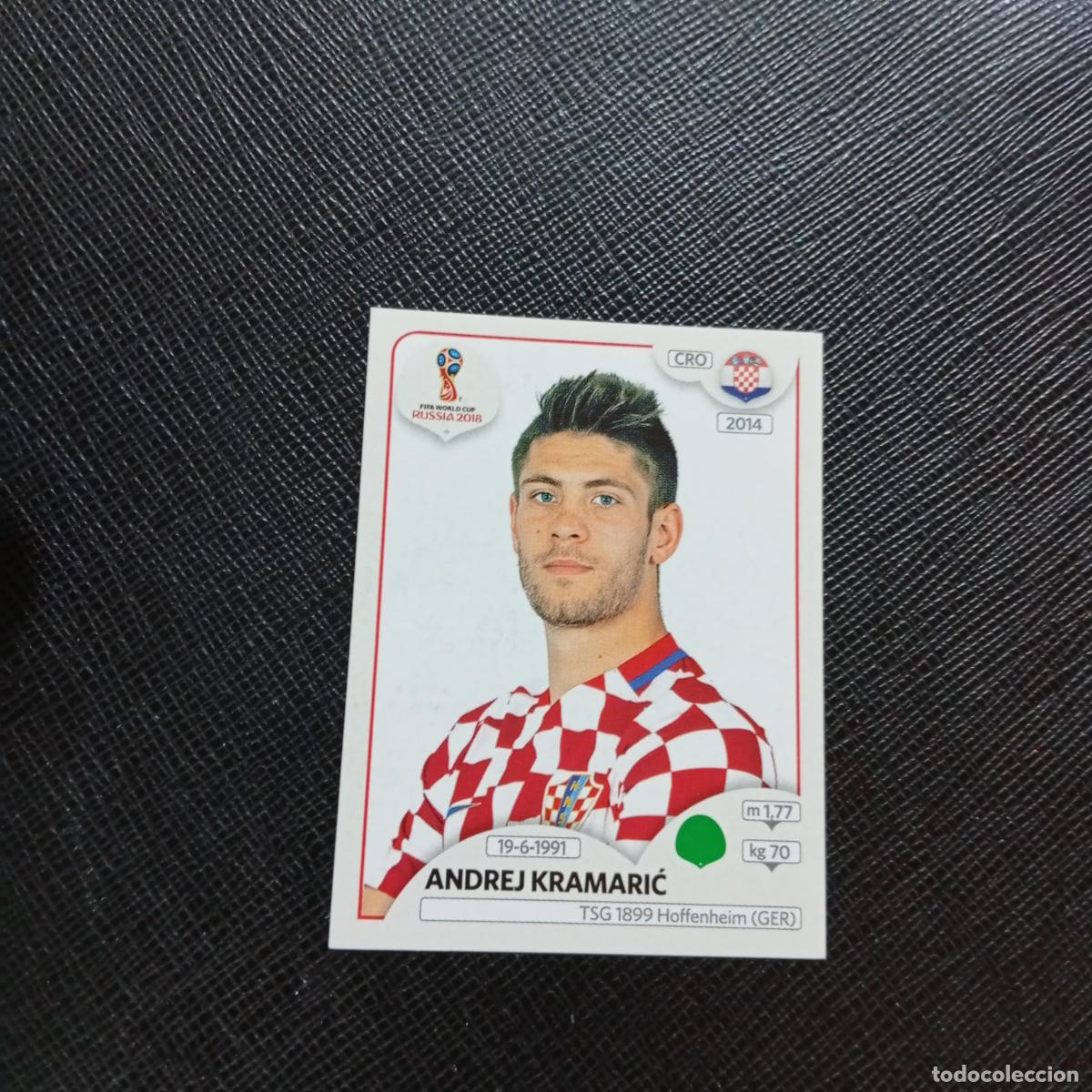 Cromos de f&uacute;tbol: 328 KRAMARIC CROACIA PANINI MUNDIAL RUSIA 2018 CROMO FUTBOL 18 - SIN PEGAR - CJ2