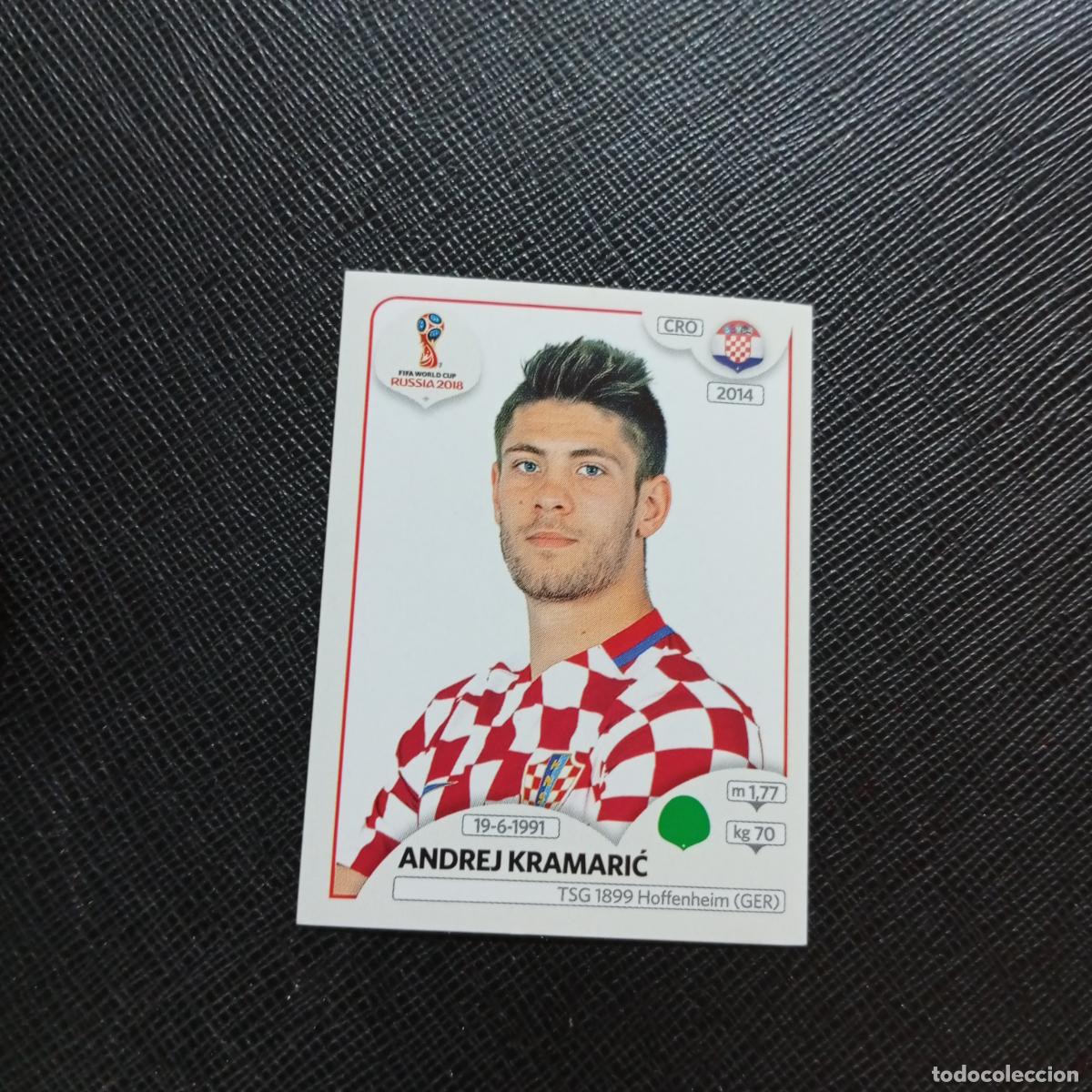 Cromos de f&uacute;tbol: 328 KRAMARIC CROACIA PANINI MUNDIAL RUSIA 2018 CROMO FUTBOL 18 - SIN PEGAR - CJ2