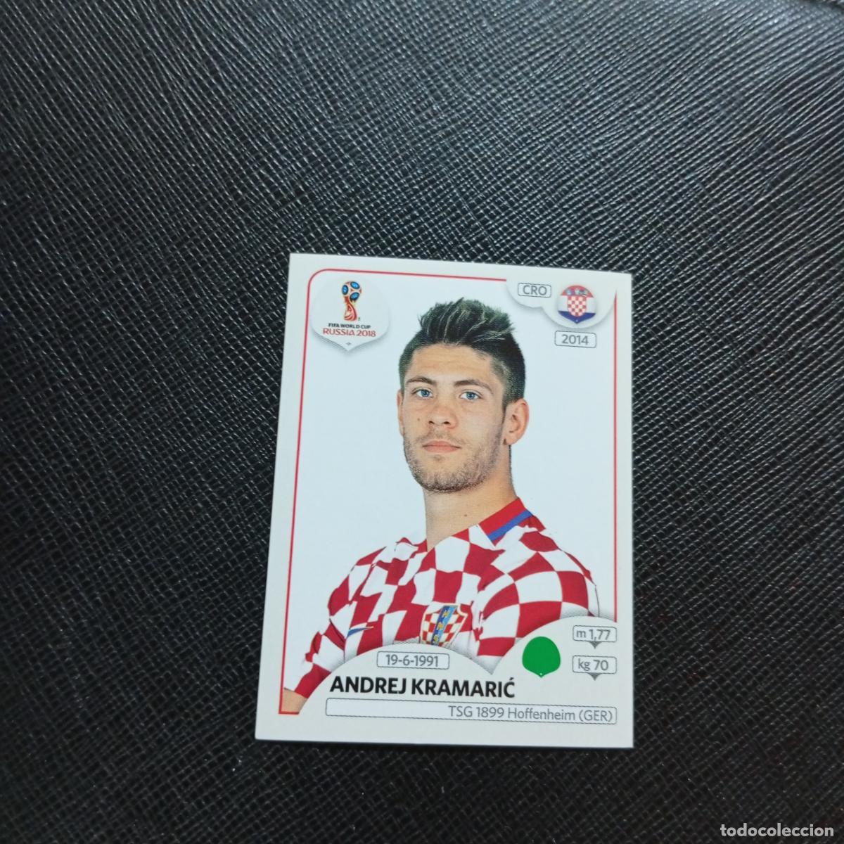 Cromos de f&uacute;tbol: 328 KRAMARIC CROACIA PANINI MUNDIAL RUSIA 2018 CROMO FUTBOL 18 - SIN PEGAR - CJ2