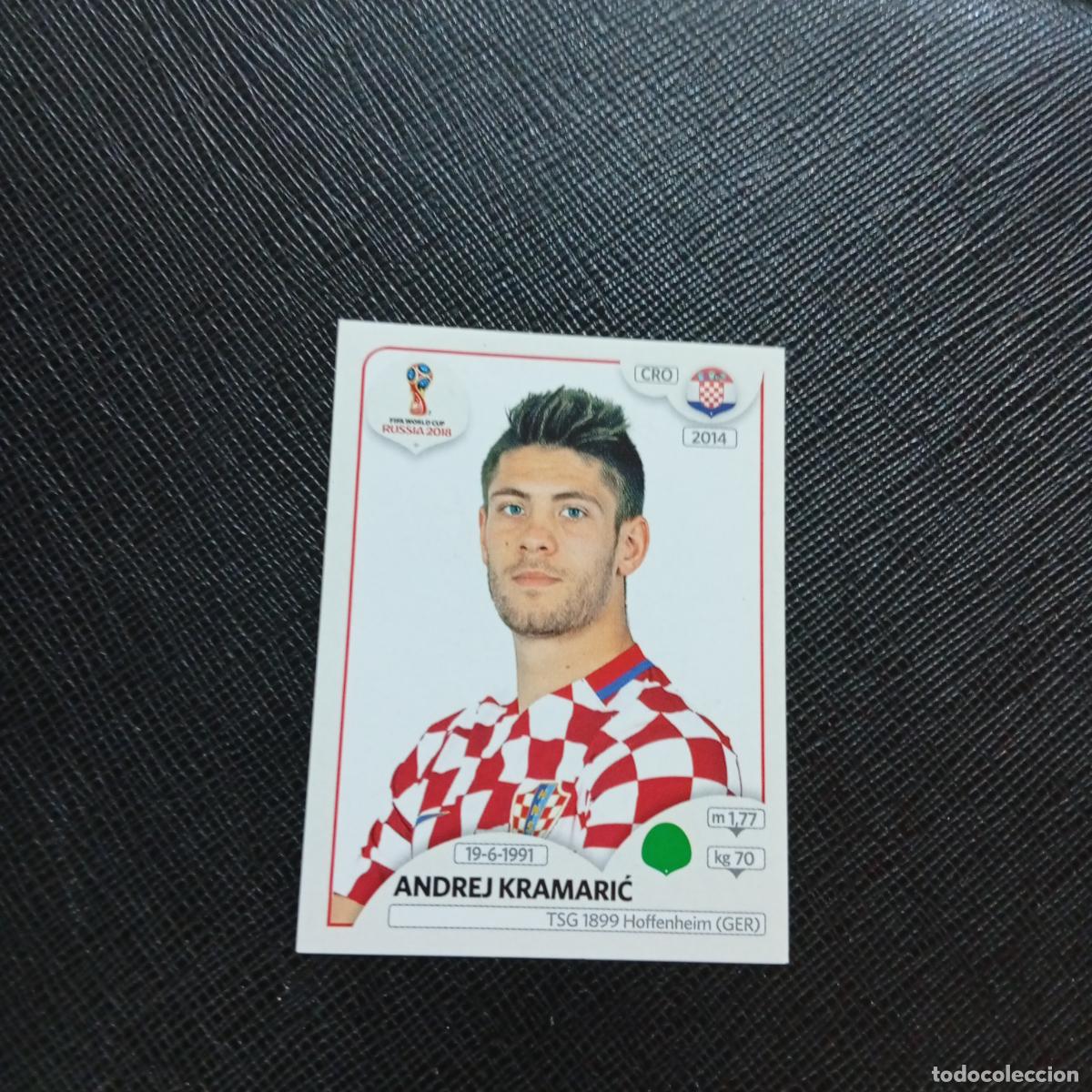 Cromos de f&uacute;tbol: 328 KRAMARIC CROACIA PANINI MUNDIAL RUSIA 2018 CROMO FUTBOL 18 - SIN PEGAR - CJ2 .