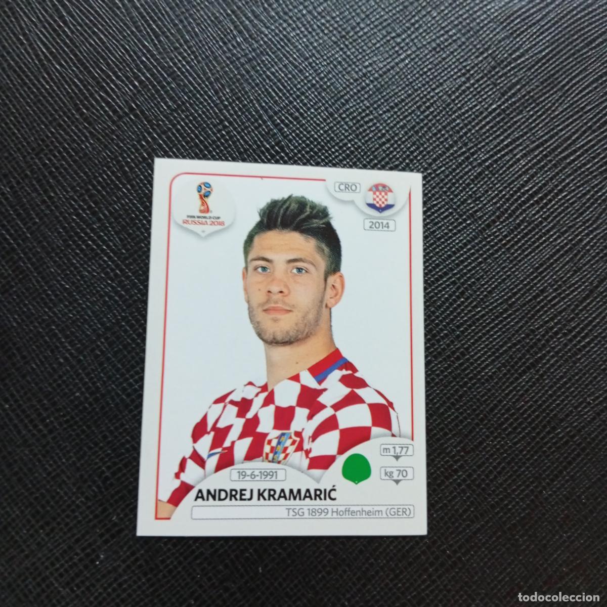 Cromos de f&uacute;tbol: 328 KRAMARIC CROACIA PANINI MUNDIAL RUSIA 2018 CROMO FUTBOL 18 - SIN PEGAR - CJ2 ..