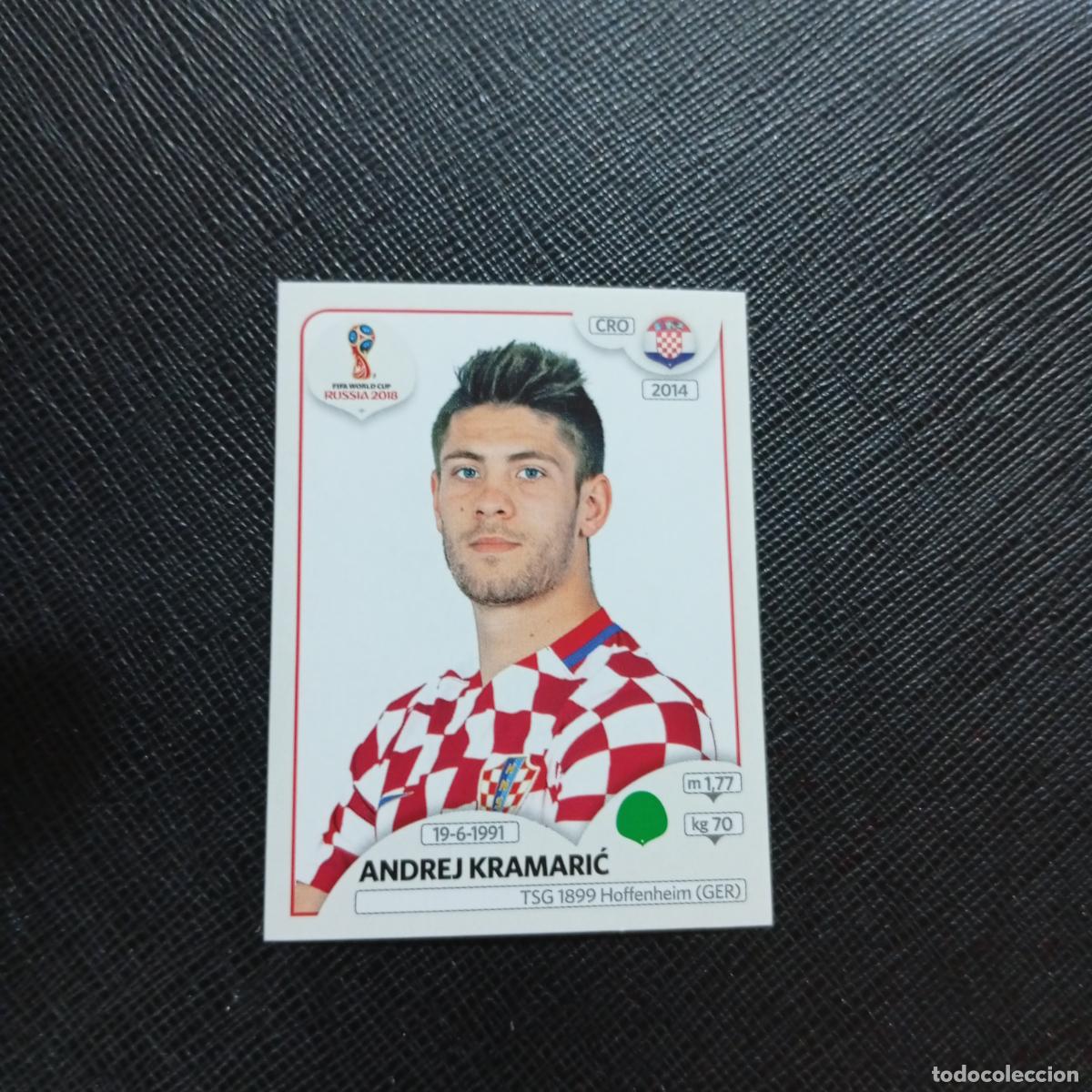 Cromos de f&uacute;tbol: 328 KRAMARIC CROACIA PANINI MUNDIAL RUSIA 2018 CROMO FUTBOL 18 - SIN PEGAR - CJ2 ....