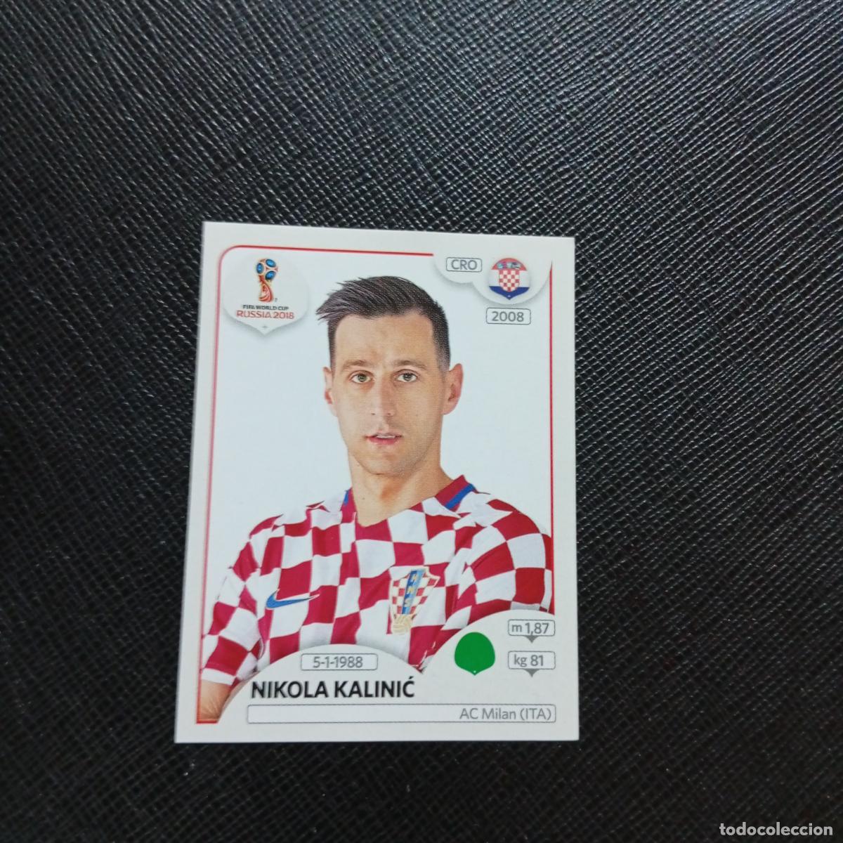 Cromos de f&uacute;tbol: 329 KALINIC CROACIA PANINI MUNDIAL RUSIA 2018 CROMO FUTBOL 18 - SIN PEGAR - CJ2