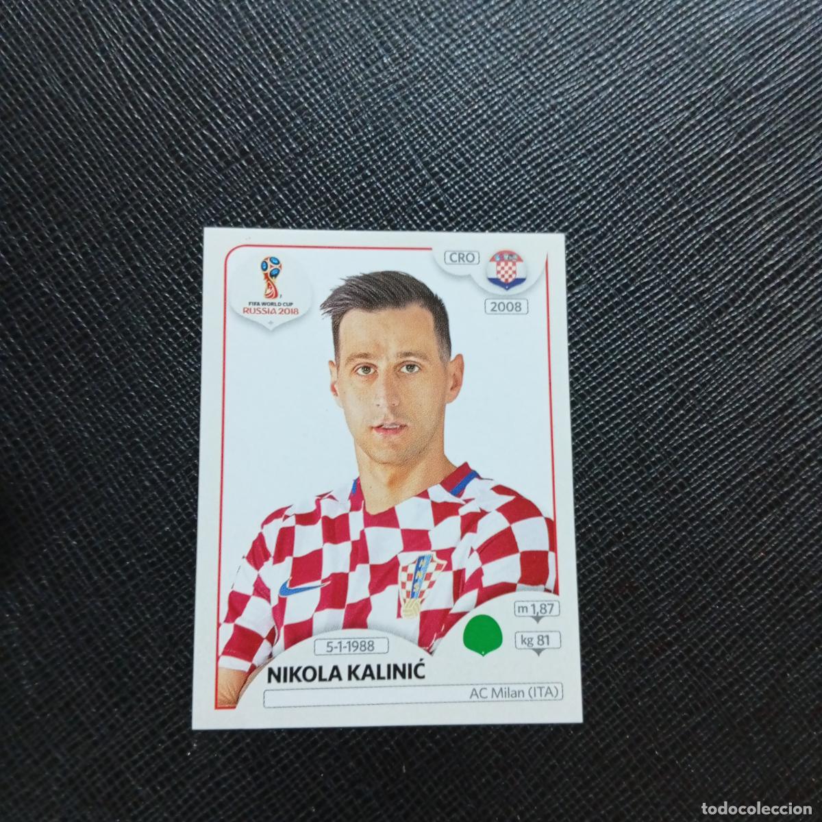 Cromos de f&uacute;tbol: 329 KALINIC CROACIA PANINI MUNDIAL RUSIA 2018 CROMO FUTBOL 18 - SIN PEGAR - CJ2