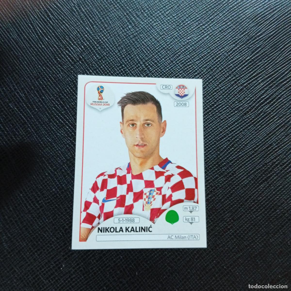 Cromos de f&uacute;tbol: 329 KALINIC CROACIA PANINI MUNDIAL RUSIA 2018 CROMO FUTBOL 18 - SIN PEGAR - CJ2