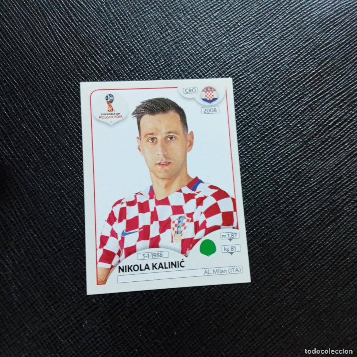 Cromos de f&uacute;tbol: 329 KALINIC CROACIA PANINI MUNDIAL RUSIA 2018 CROMO FUTBOL 18 - SIN PEGAR - CJ2 .