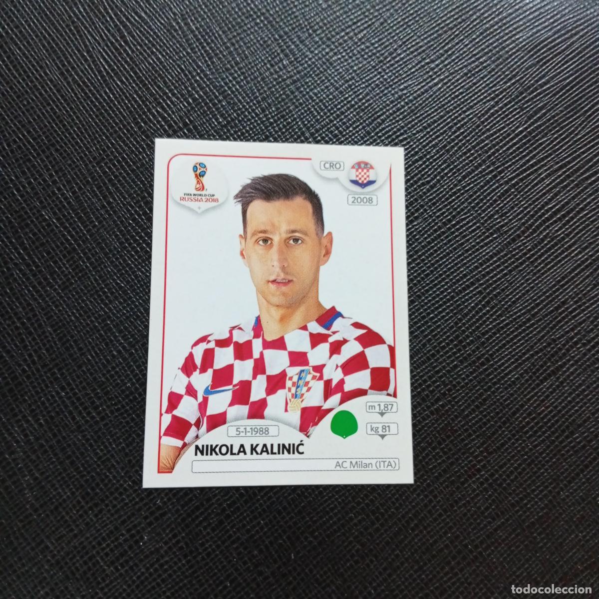 Cromos de f&uacute;tbol: 329 KALINIC CROACIA PANINI MUNDIAL RUSIA 2018 CROMO FUTBOL 18 - SIN PEGAR - CJ2 ..