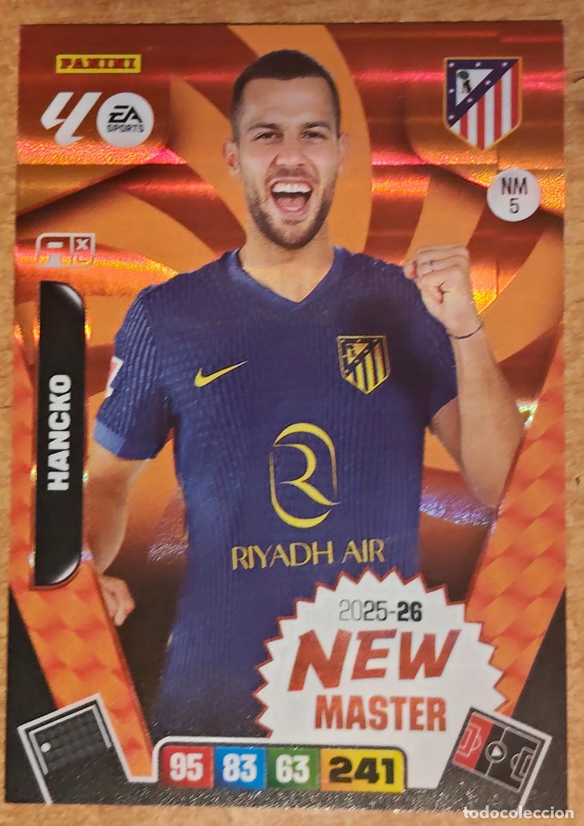 Cromos de f&uacute;tbol: Hancko New Master Adrenalyn XL 2025-26