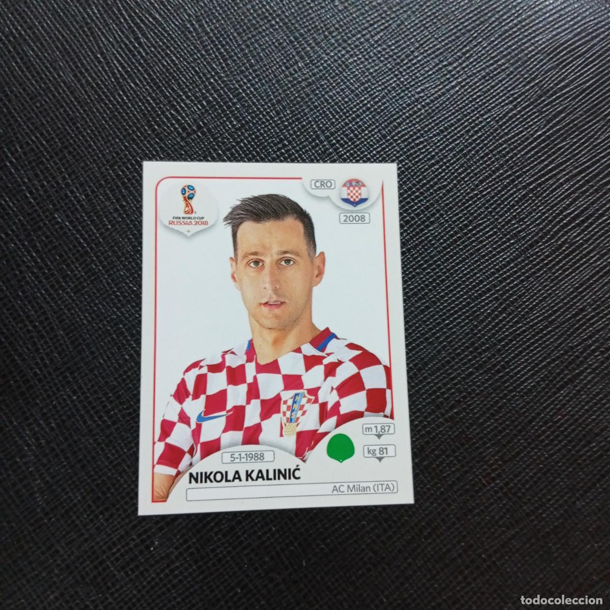 Cartes &agrave; collectionner de Football: 329 KALINIC CROACIA PANINI MUNDIAL RUSIA 2018 CROMO FUTBOL 18 - SIN PEGAR - CJ2 ....